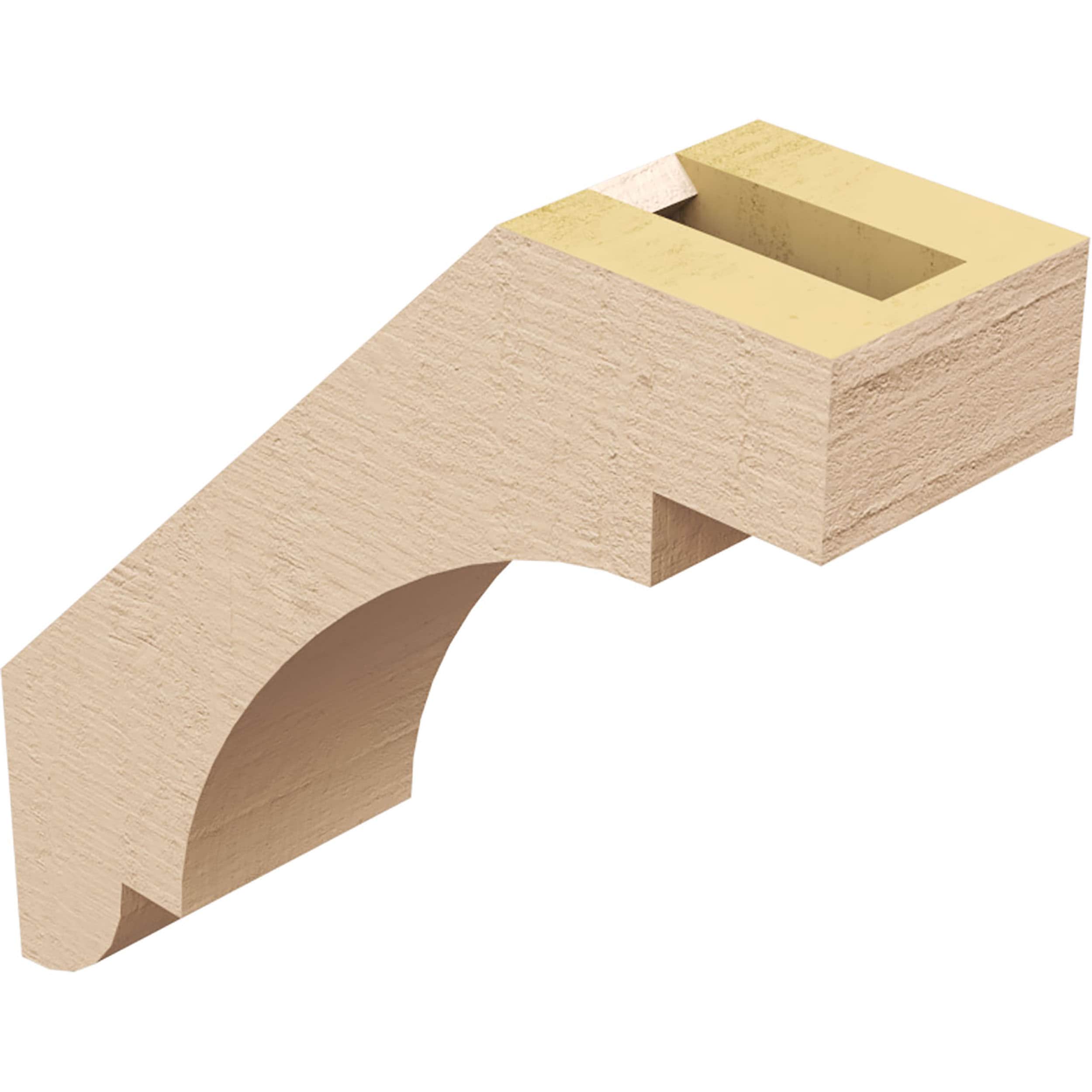Ekena Millwork BRCUR03X10X10ASPRCPR braces - View #12