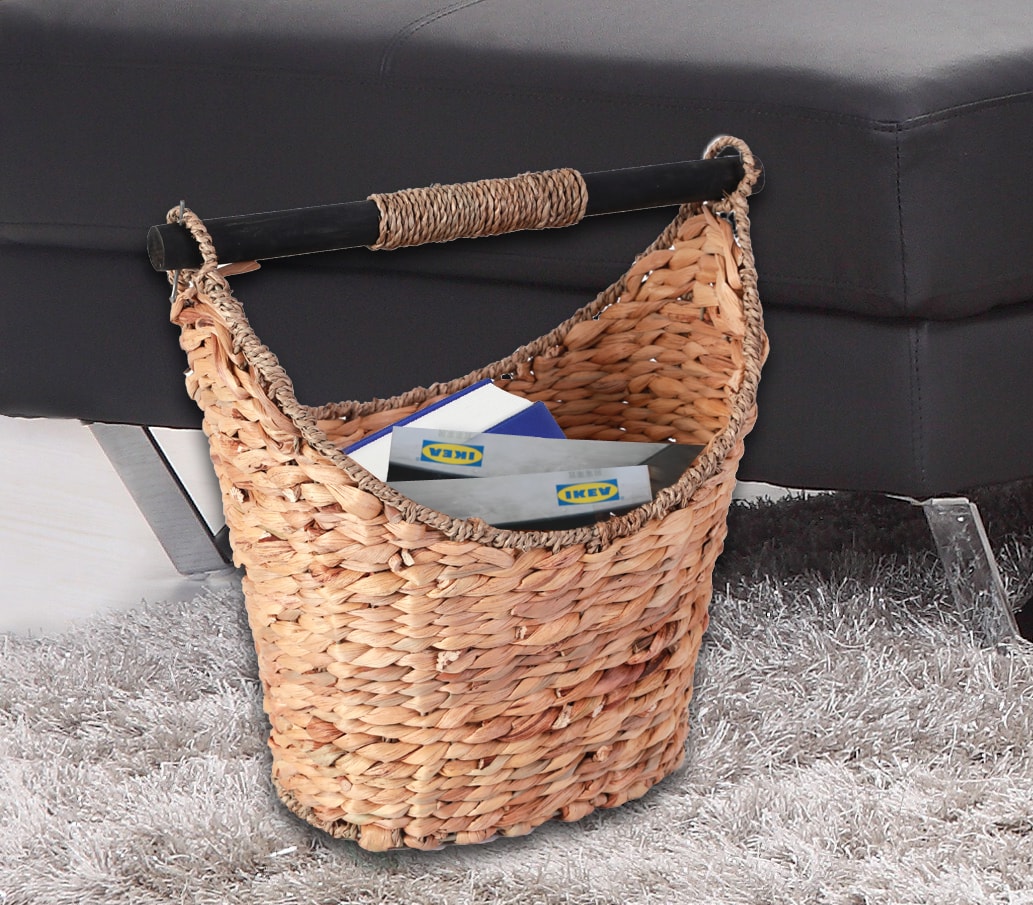 Toilet Paper Storage Basket with 3 Section,Toilet Paper Holder