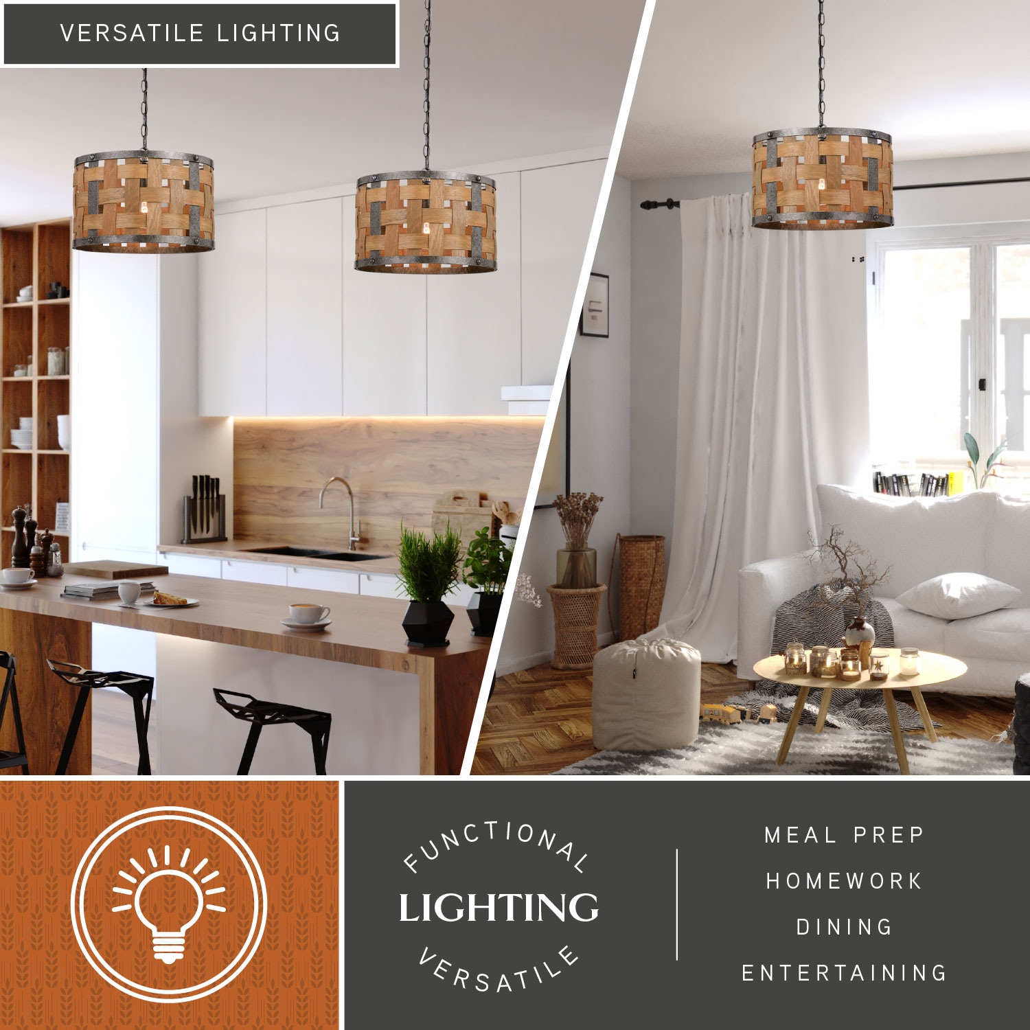 Cascadia P0363 Pendant-Lights - View #3