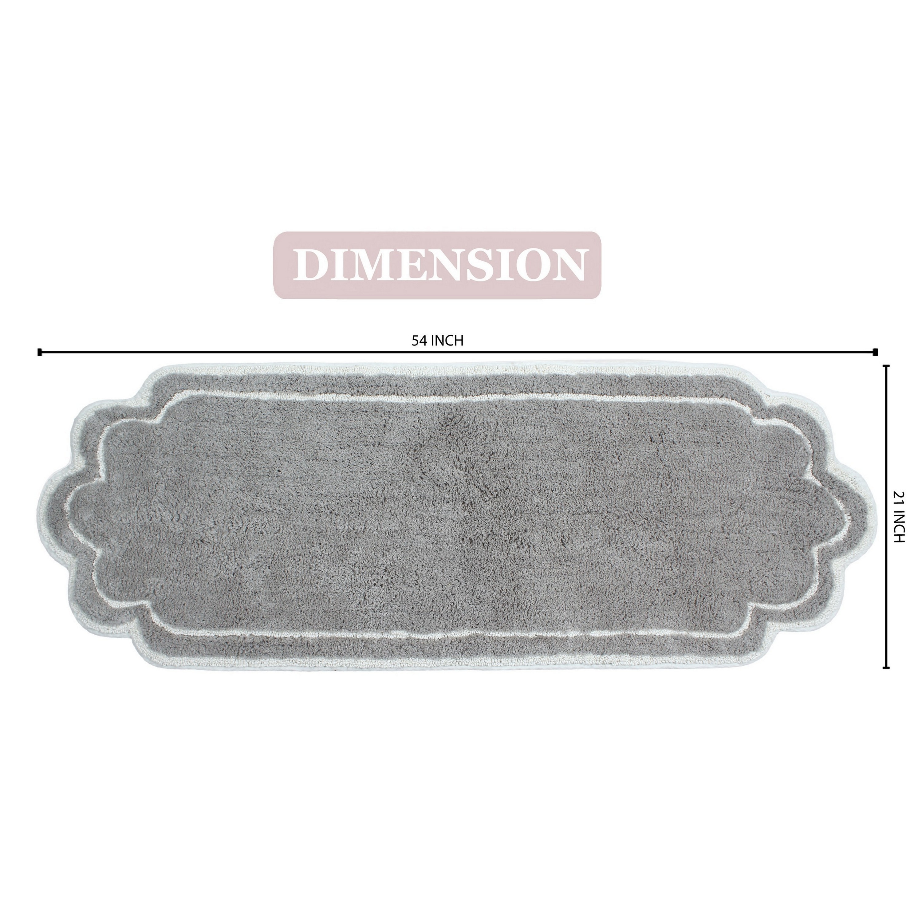 Home Weavers BALL2154GY Bath-Rugs - View #3