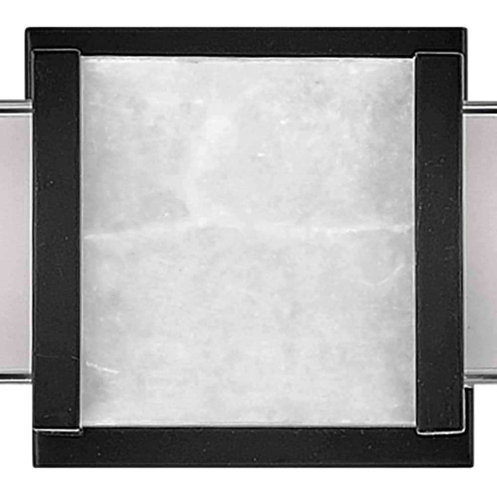 Pietra Luxe Black LED Bath Vanity Light, 24" Integrated