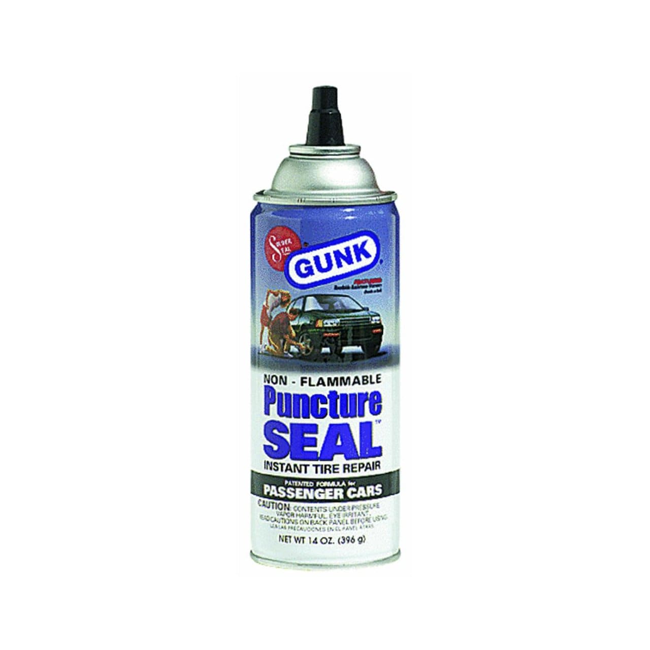 Puncture Seal Yankee Warehouse Gunk Tire  - Universal Car Tire Sealant - 12 Oz. Metal Can