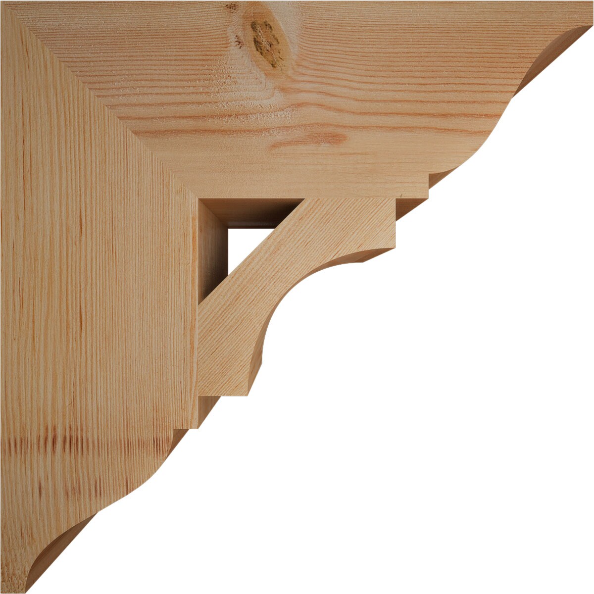 Ekena Millwork BKT06X18X18WTL01SDF Exterior-Brackets-Braces - View #3