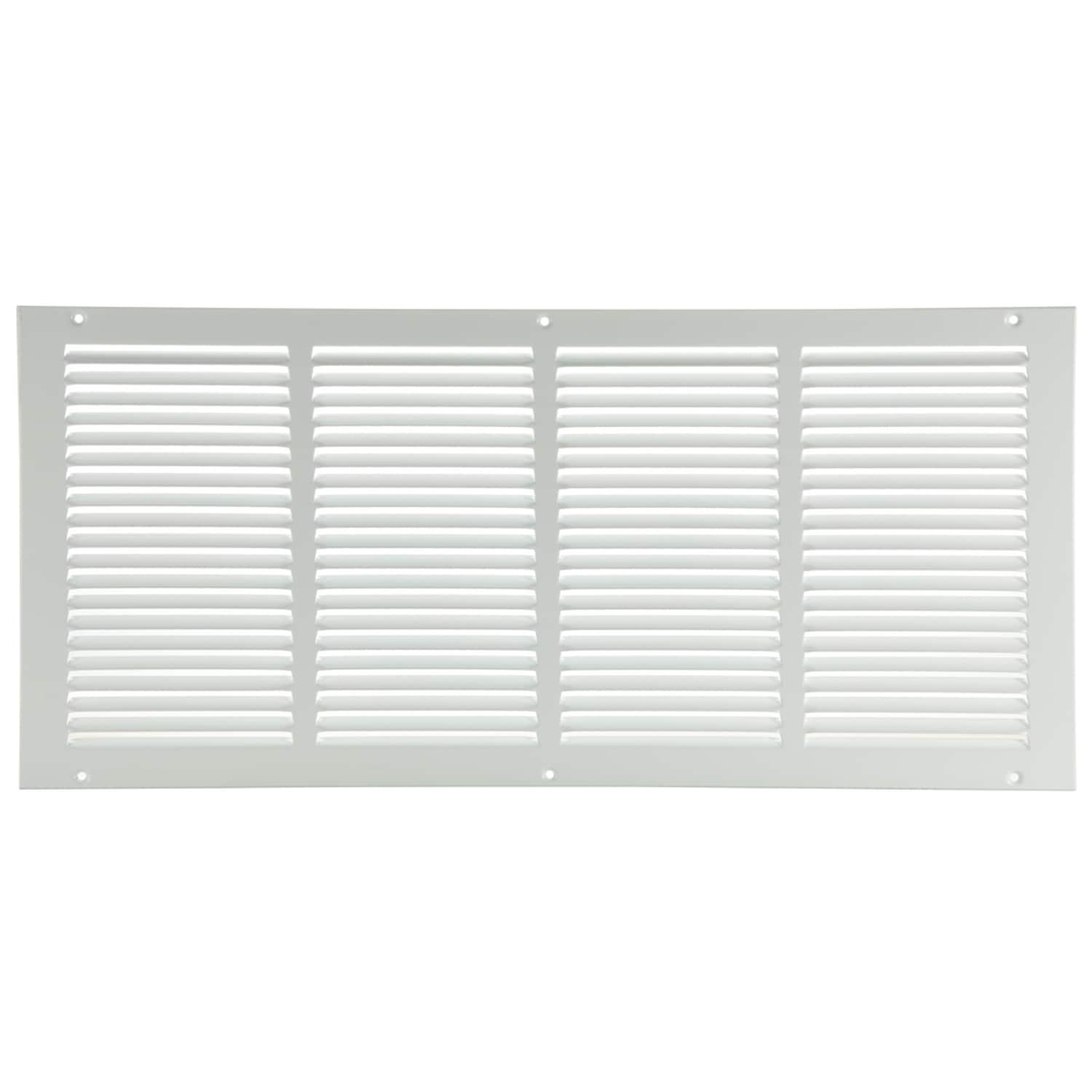 RELIABILT 21.75-in x 13.75-in Steel White Sidewall/Ceiling Return air grille 10 -Pack