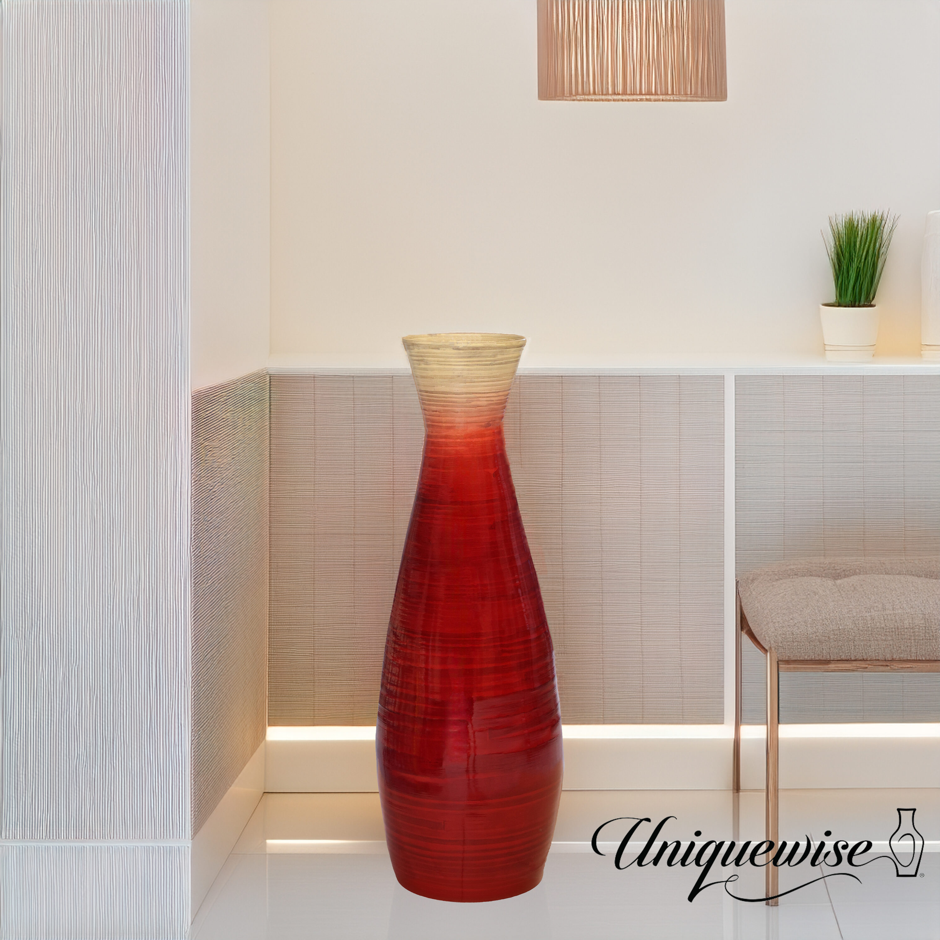 Uniquewise QI003242.M.RD Decorative-Accessories - View #2