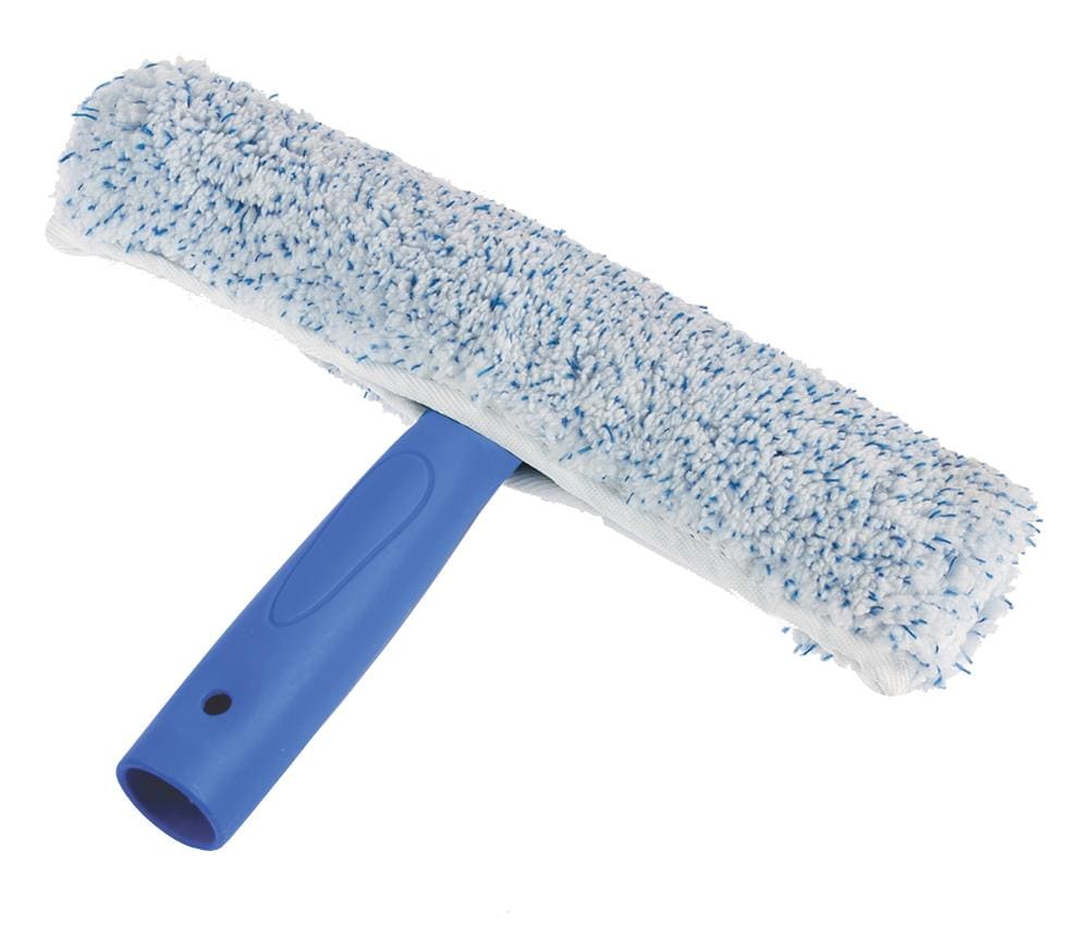 Ettore ProGrip Microfiber Sponge - Blue, Heavy Duty, Antimicrobial,  Machine-Washable, Great for Window Cleaning and High-Reach Dusting in the  Sponges & Scouring Pads department at