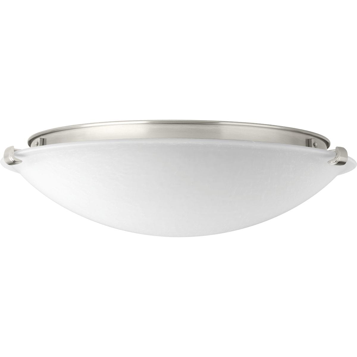 Brushed Nickel 16" LED Dome Flush Mount Light