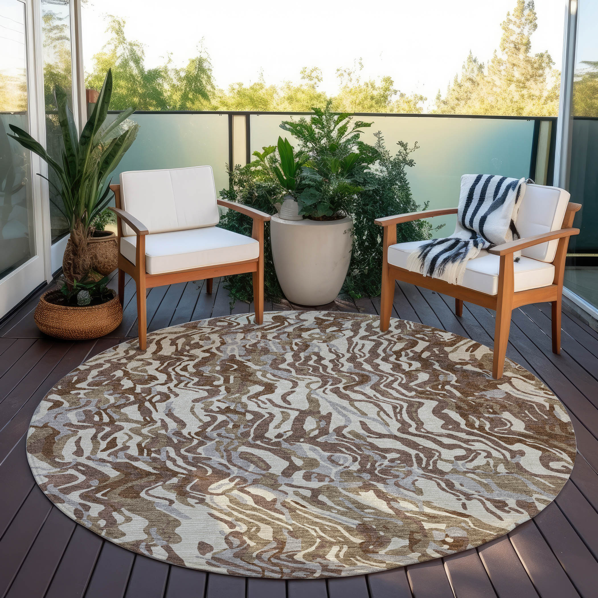 Addison Rugs ACN1038BR8RO rugs - View #7
