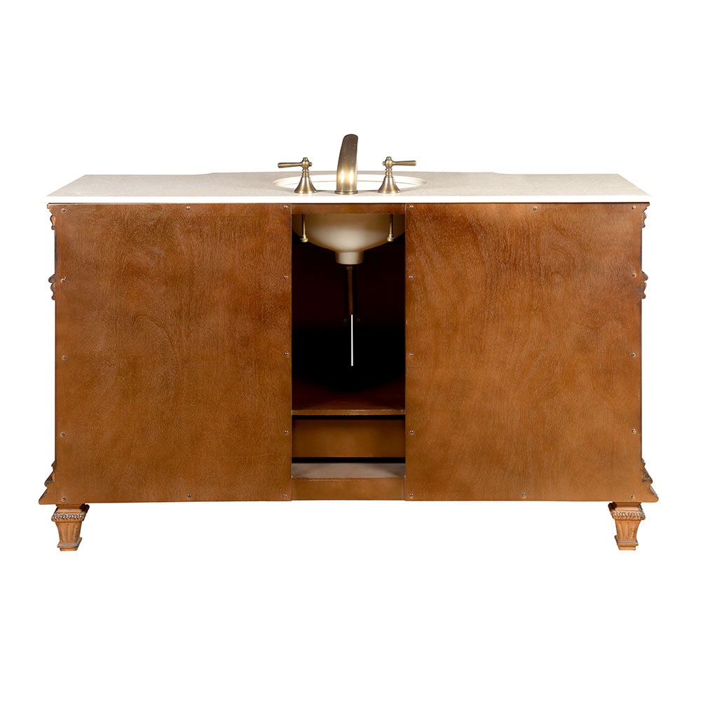 Silkroad Exclusive HYP-0277-CM-UWC-60 Bath-Vanity-Combo - View #4