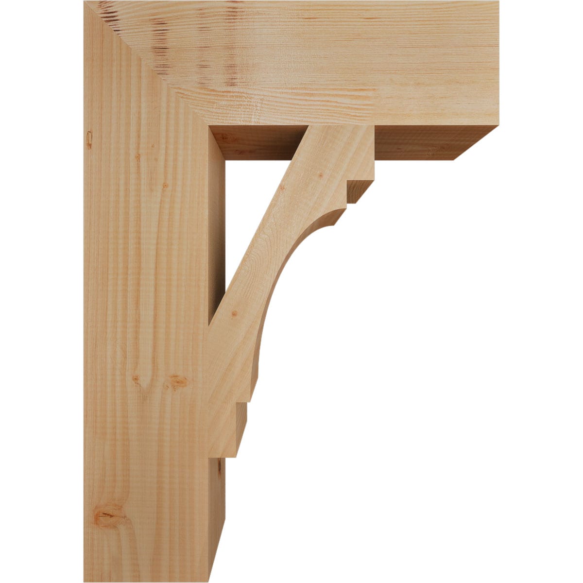 Ekena Millwork BKT06X20X28MRC05SDF Exterior-Brackets-Braces - View #3