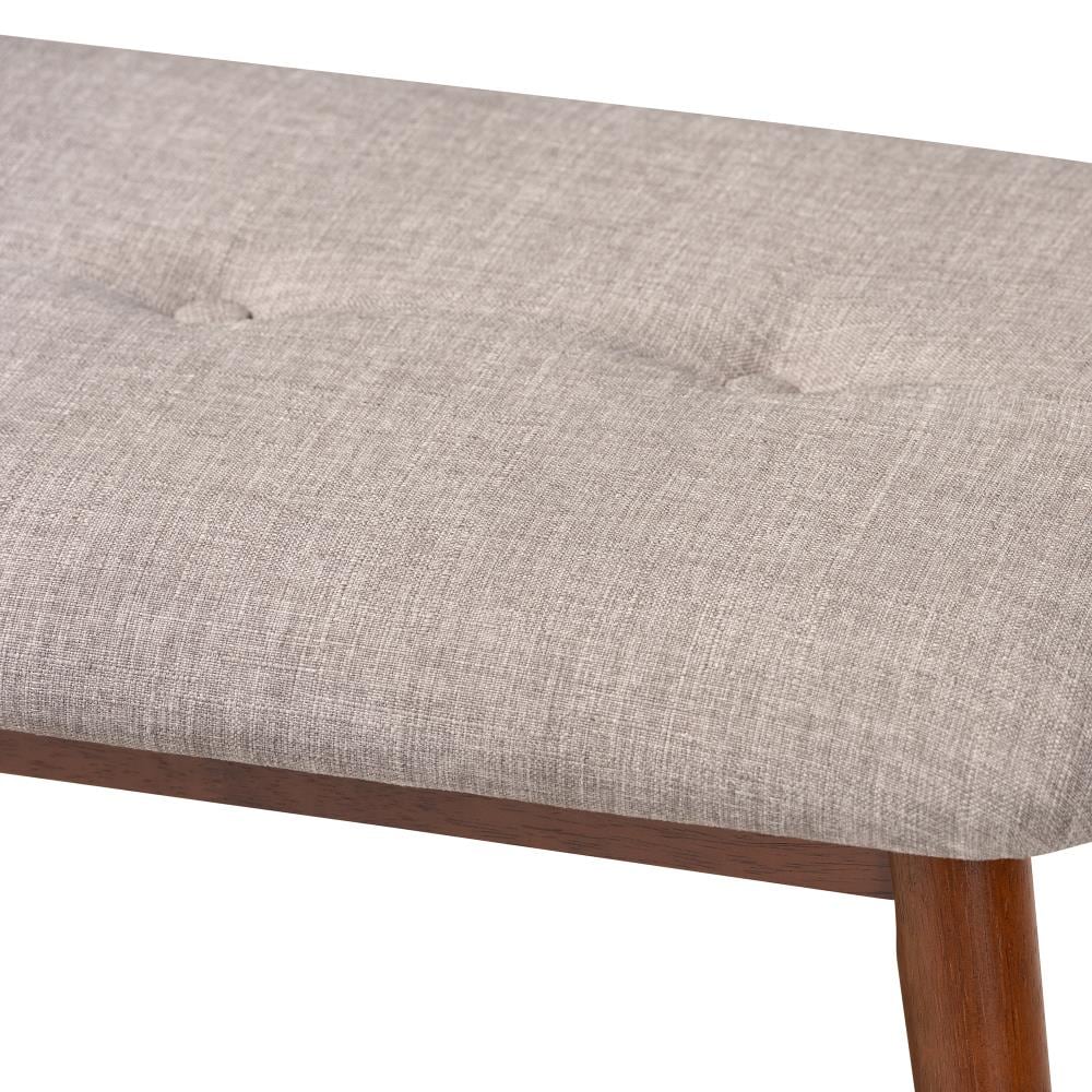 Baxton Studio 157-9350-LW Dining-Benches - View #3
