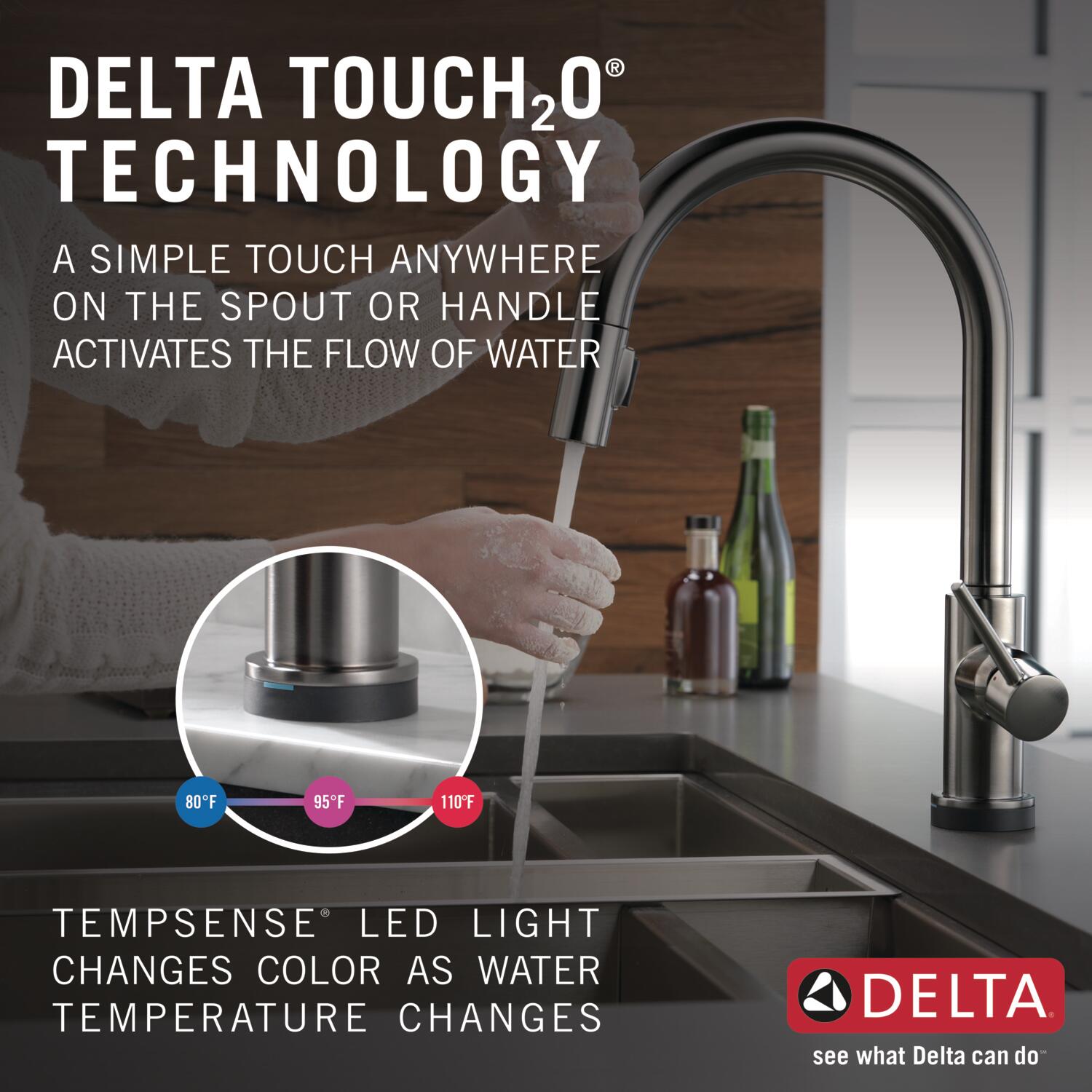 Delta 9159TV-KS-DST Kitchen-Faucets - View #4