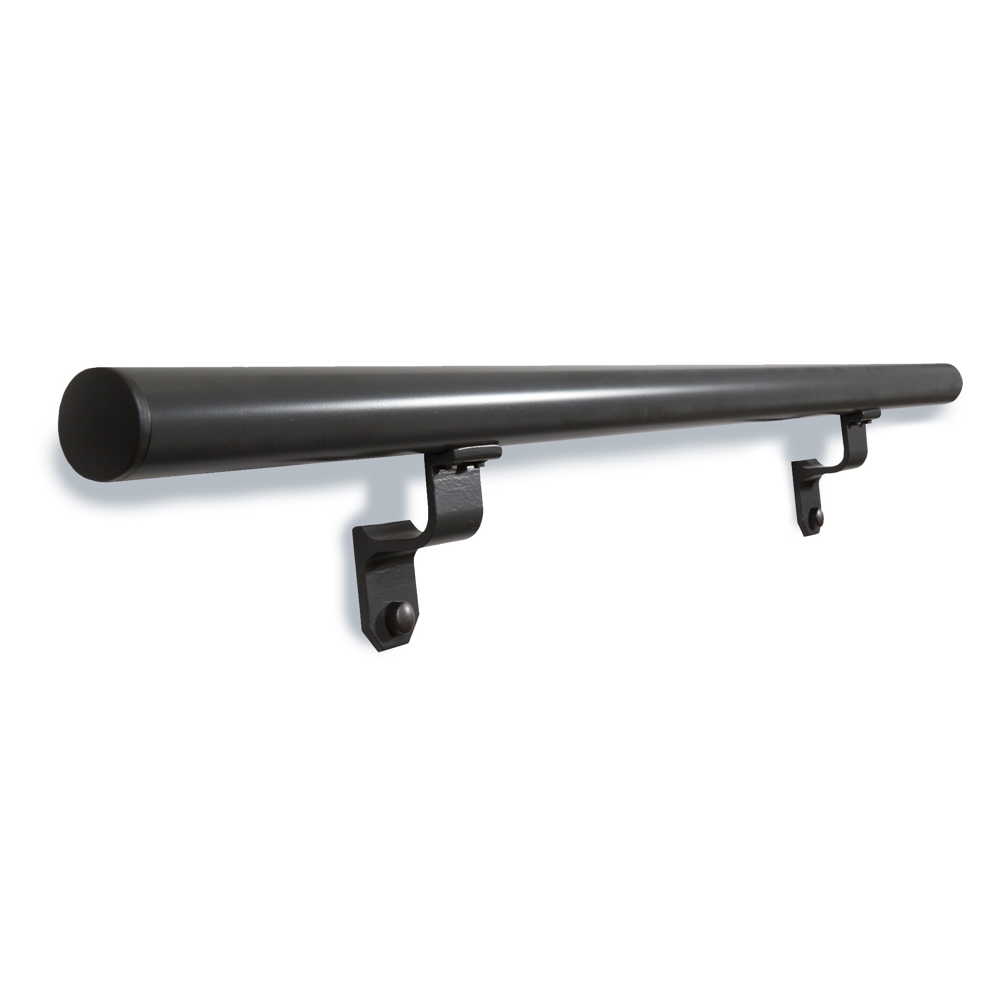 Wolf Handrail WHA3KIT-BZ 1.9-Inches x 36-Inches Dark Bronze Painted Aluminum Handrail