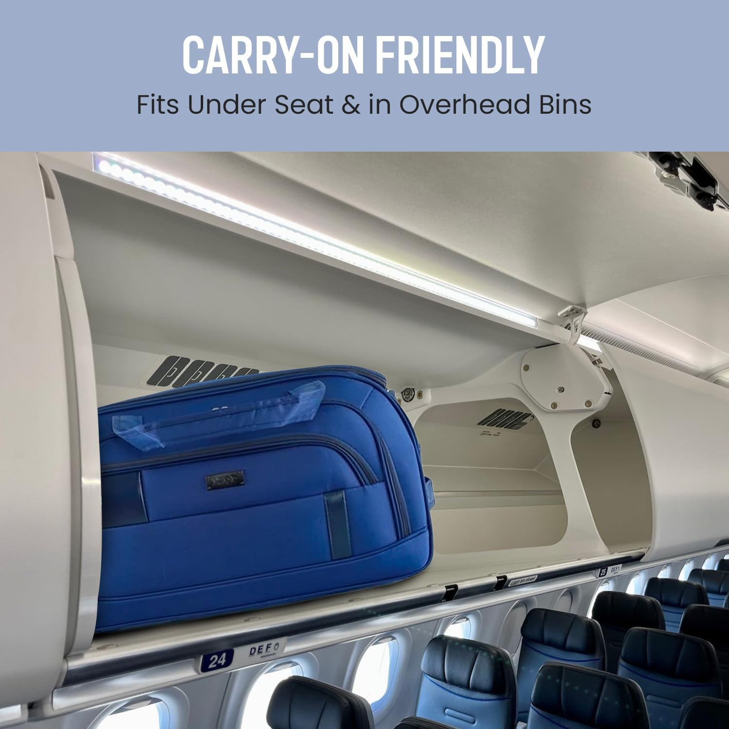 IZOD ZD-8601-NAVY Luggage-And-Luggage-Sets - View #3