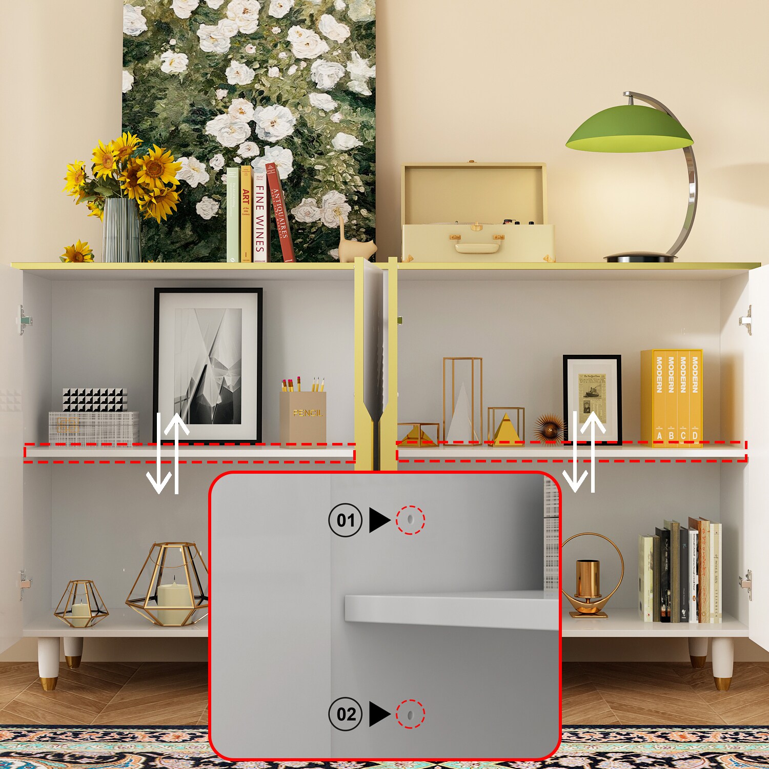 FUFU&GAGA LJY-KF210194-01 Dining-Kitchen-Storarge - View #5