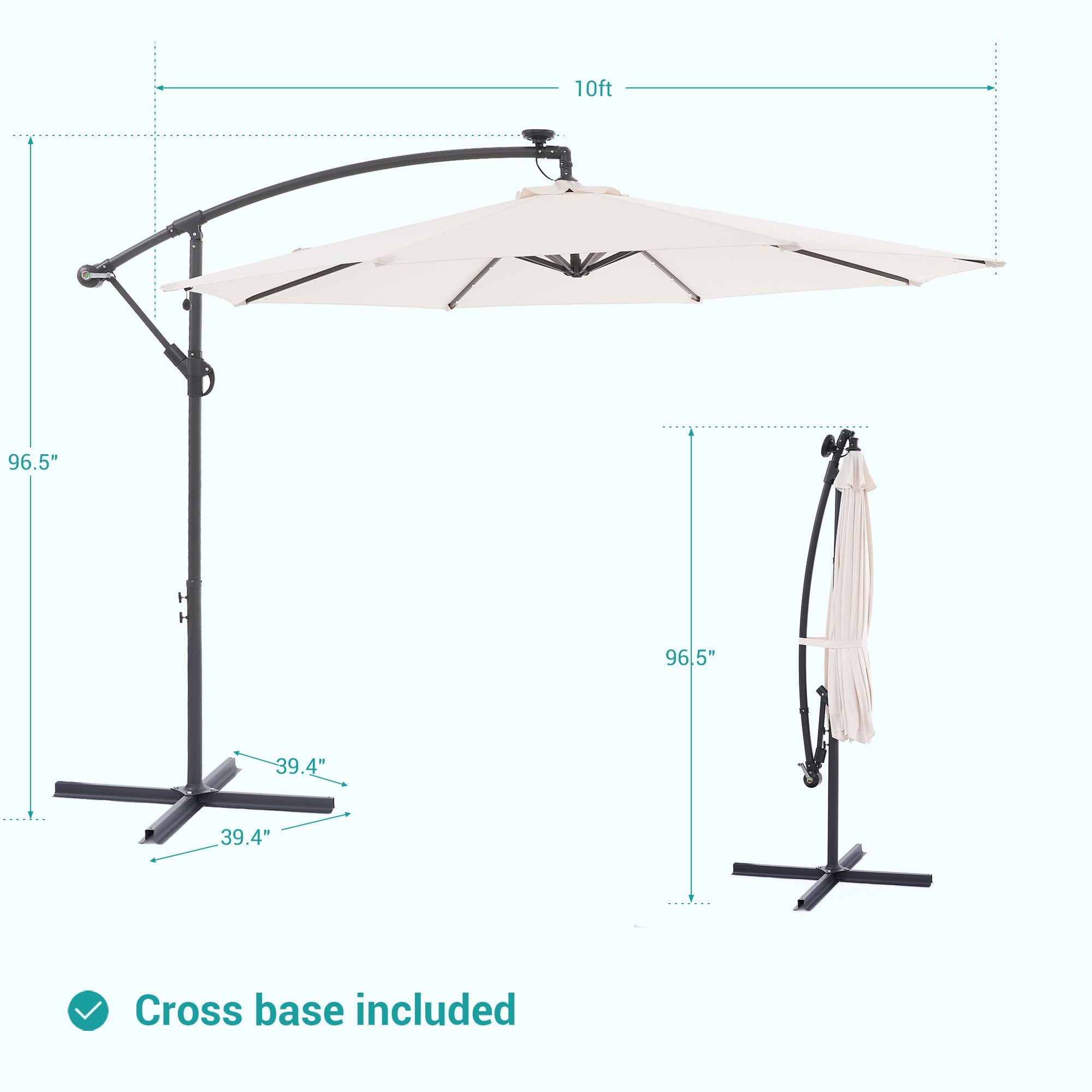 ACEGOSES LW-LED34M Umbrellas-2 - View #2