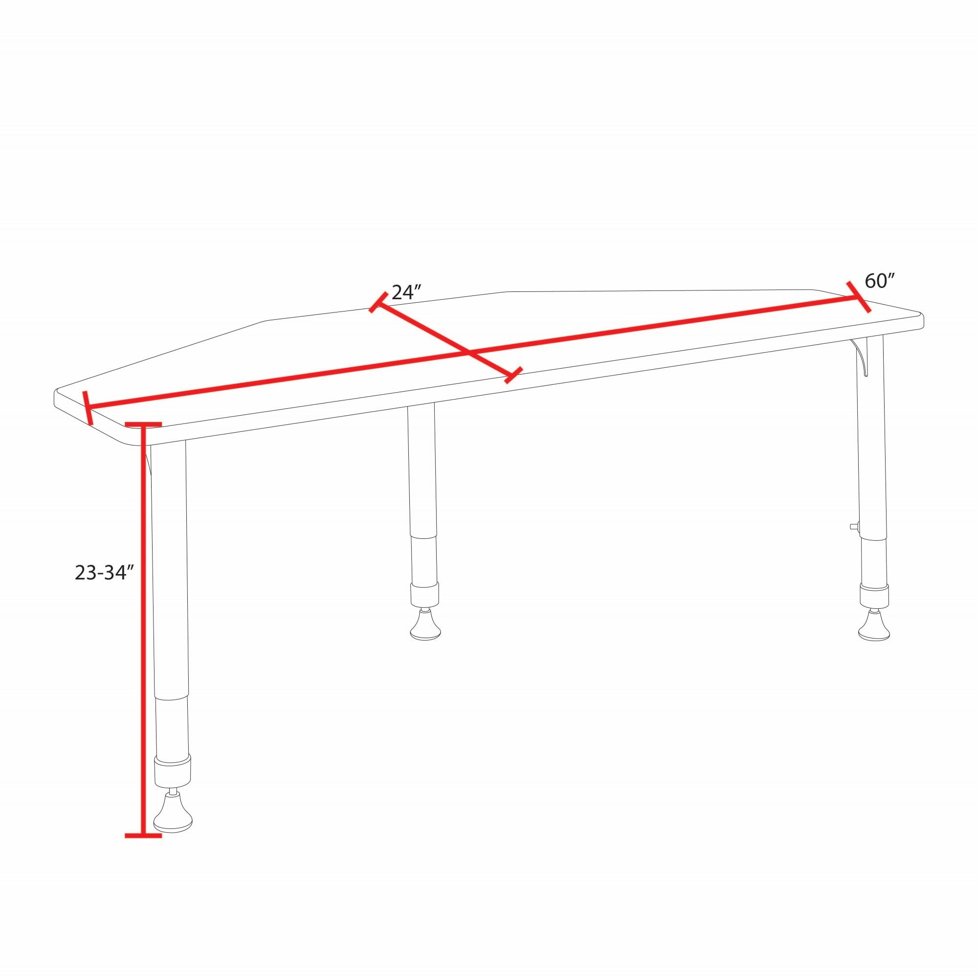 Regency IP2SD6024GY desks - View #7
