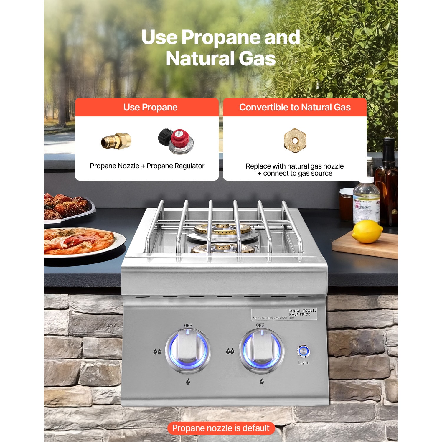 VEVOR SCXMKCRSQ2GL08243V1 Outdoor-Burners-Stoves - View #4