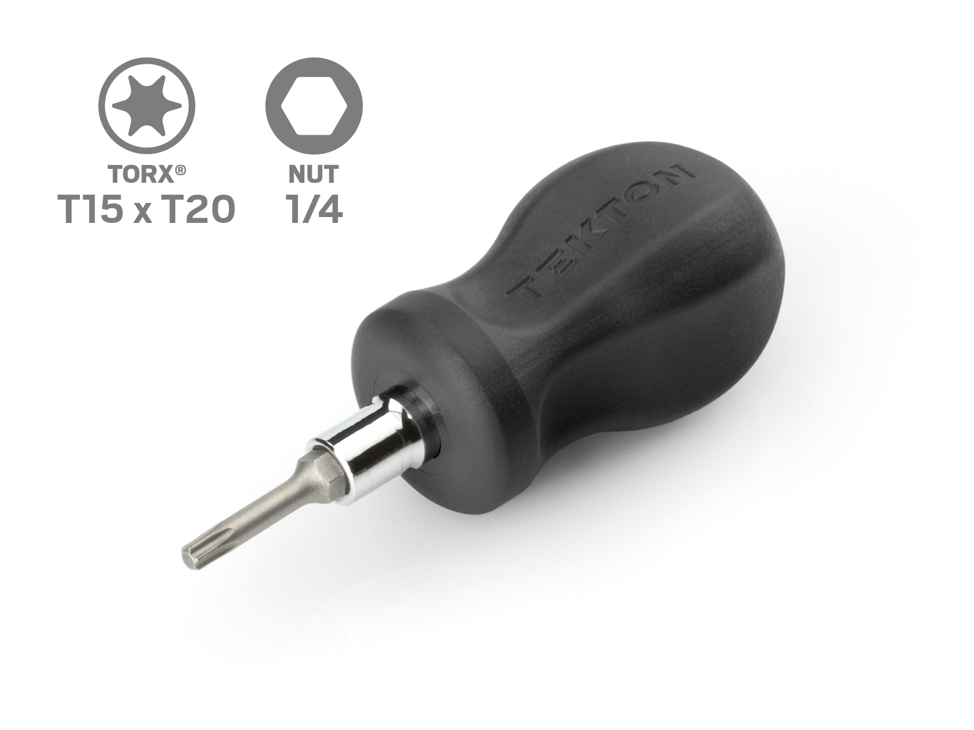 TEKTON DMT13004 2-Piece Multi-bit Torx Screwdriver