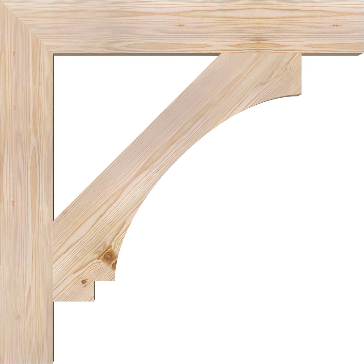 Ekena Millwork BKT06X38X38IMP05SDF Exterior-Brackets-Braces - View #3