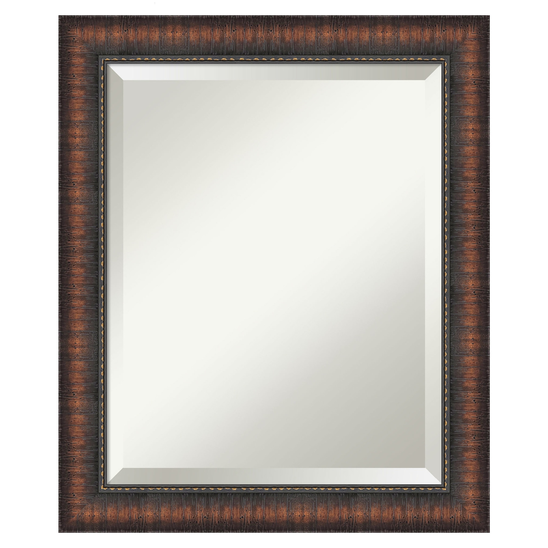 Amanti Art A17008100293 Caleb Brown Frame 20-Inches W x 24-Inches H Rectangle Caleb Brown Framed Vanity Mirror