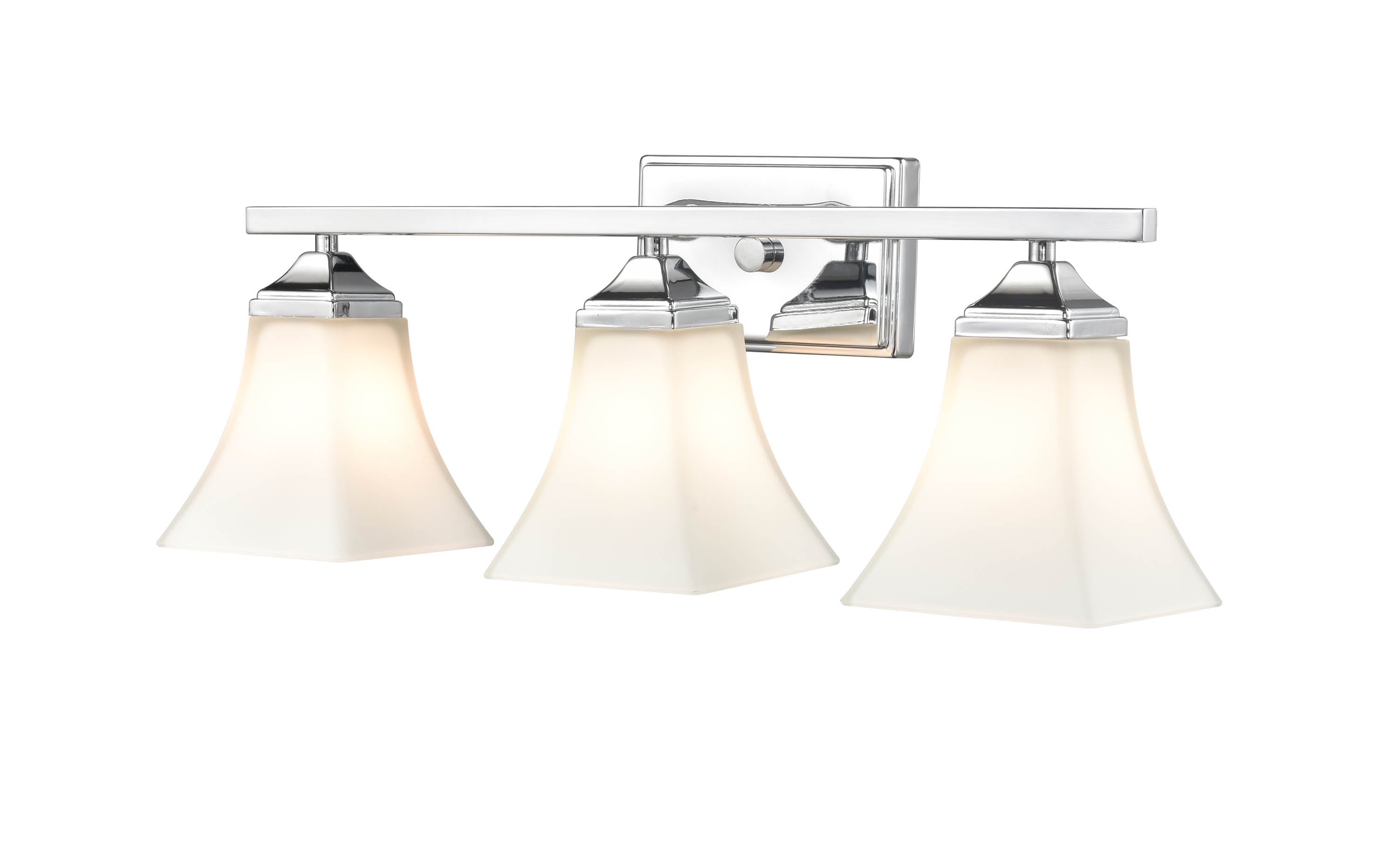 Millennium Lighting Bathroom Vanity Light 23.25-in 3-Light Chrome ...