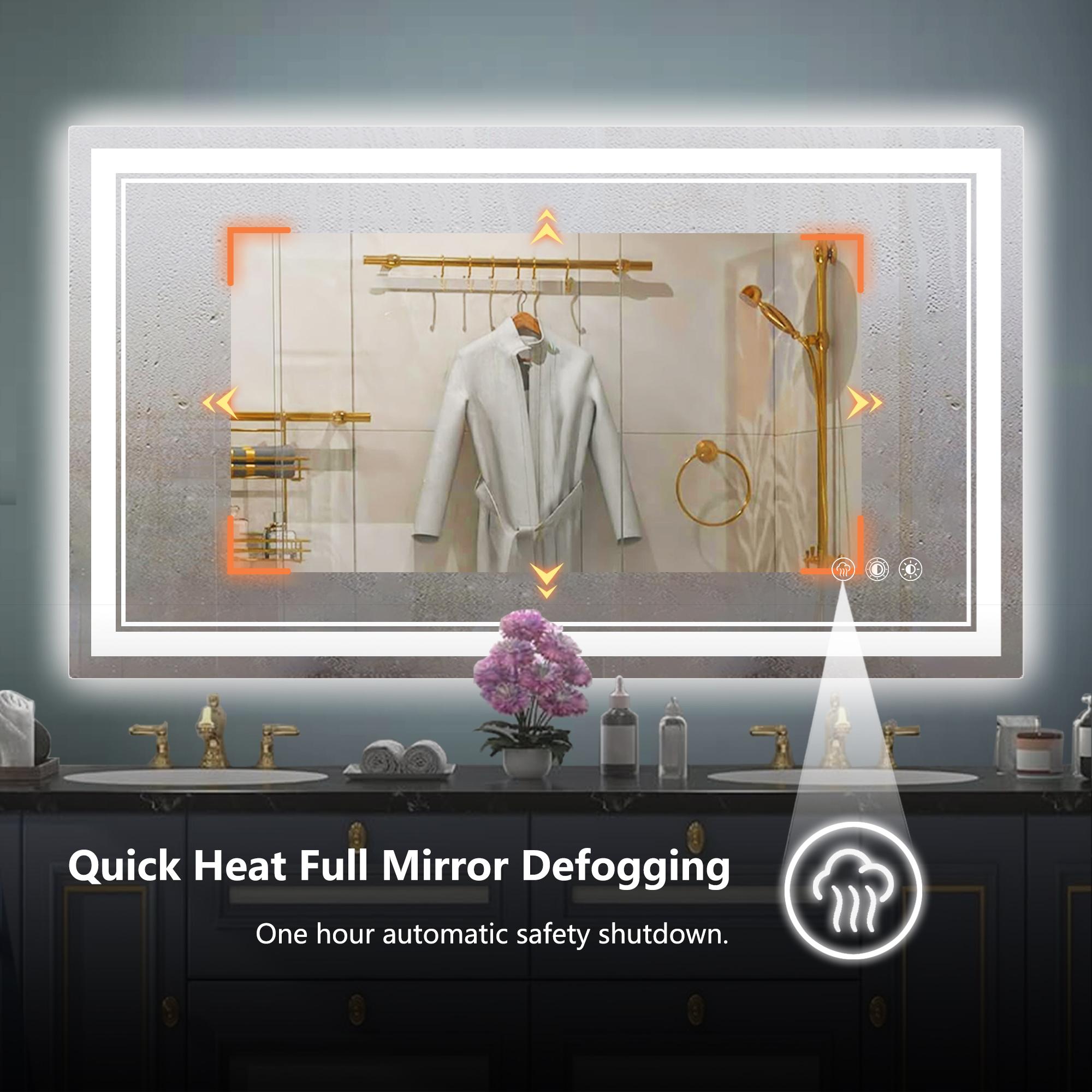 Bayfeve BF-22541-MIR Framed-Bath-Mirrors - View #5