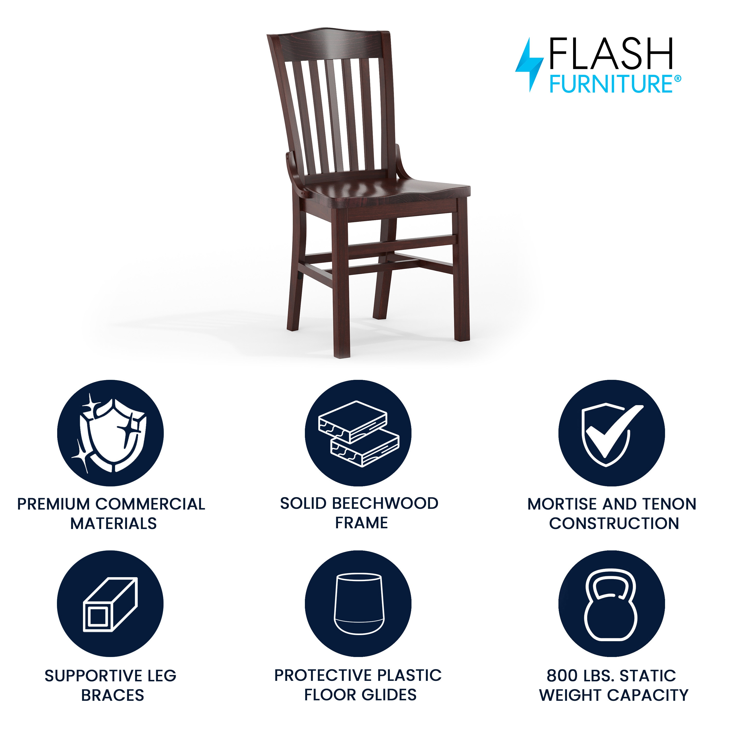 Flash Furniture 889142261384 Dining-Chairs - View #2