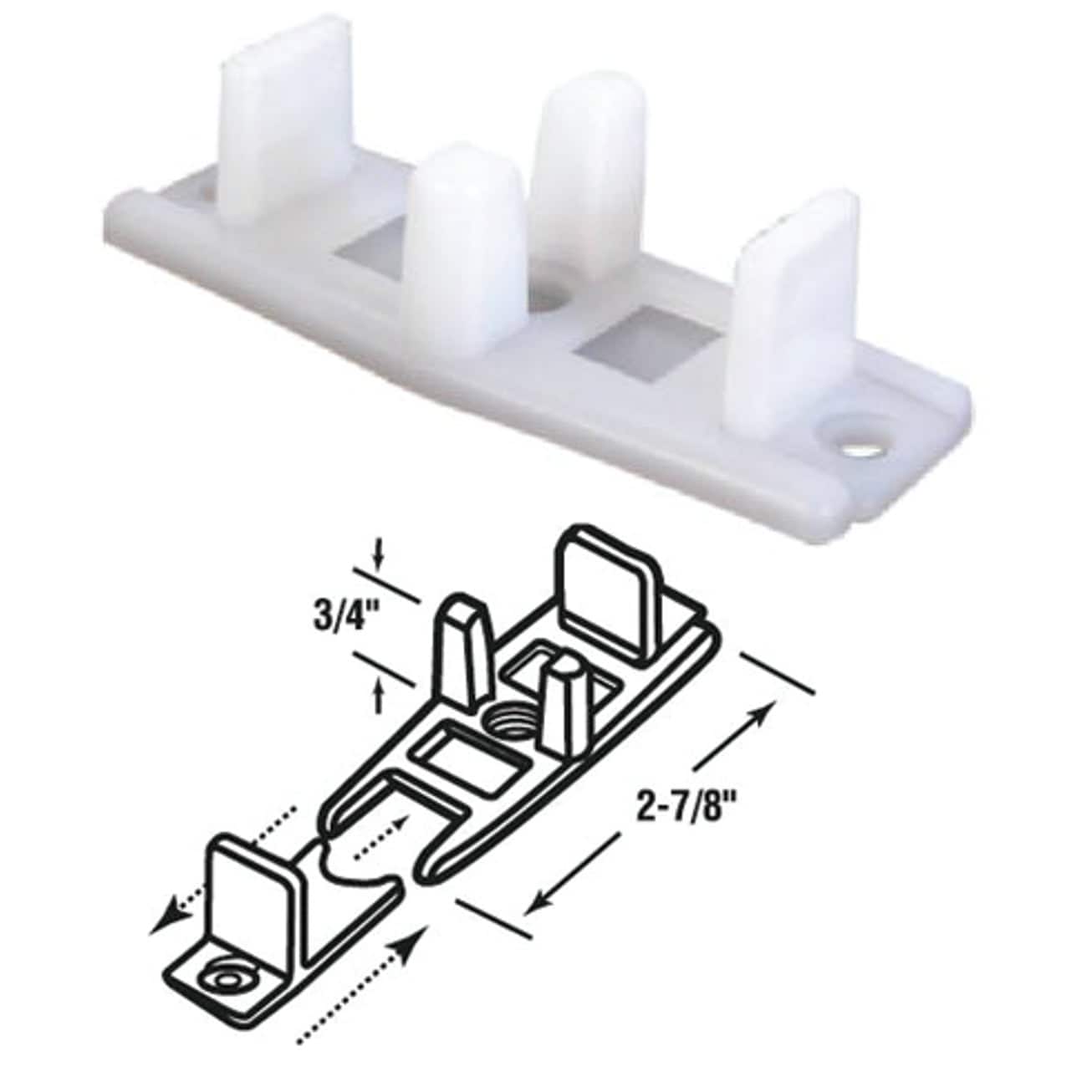 Mueller 16136-03B0 Sliding-Closet-Door-Track-Track-Kits - View #3