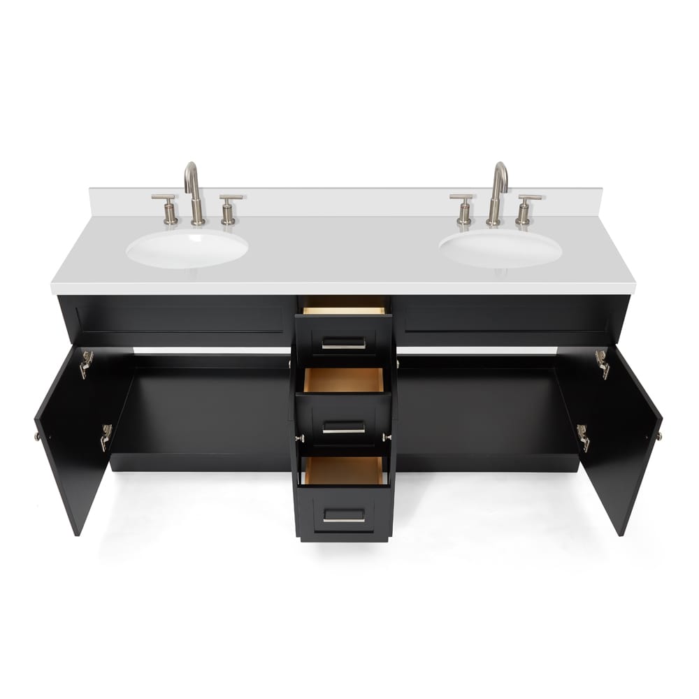 ARIEL F073DWQOVOBLK Bath-Vanity-Combo - View #6