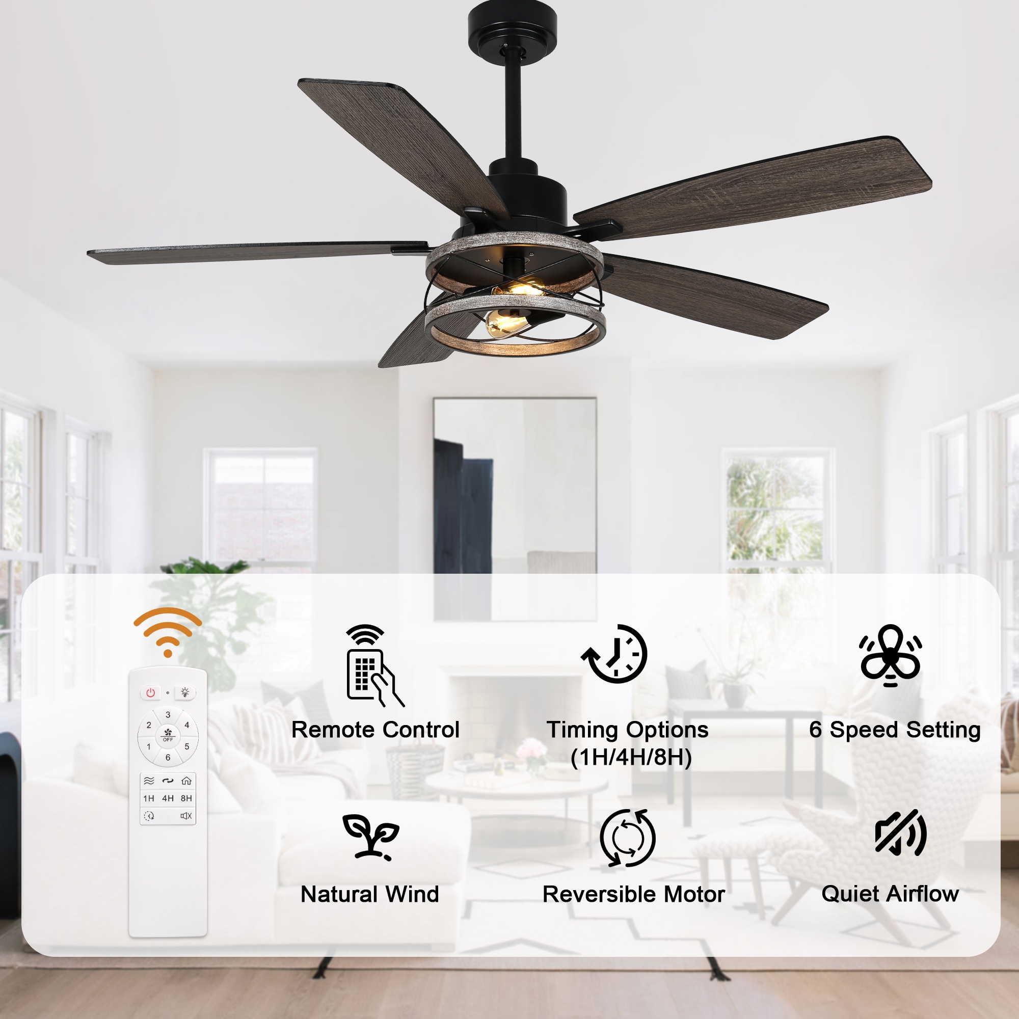 Bella Depot DCFSD6509 Ceiling-Fans - View #7