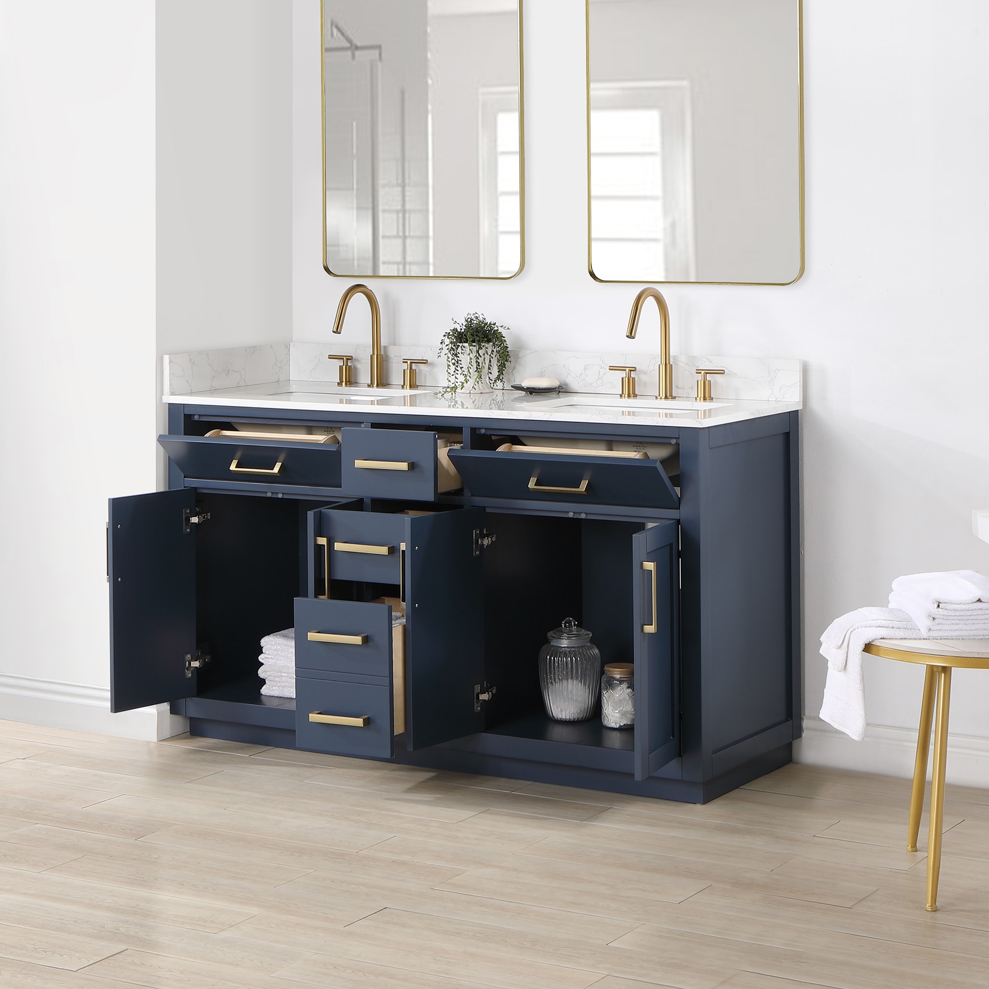 Altair 557060-RB-GW-NM Bath-Vanity-Combo - View #3