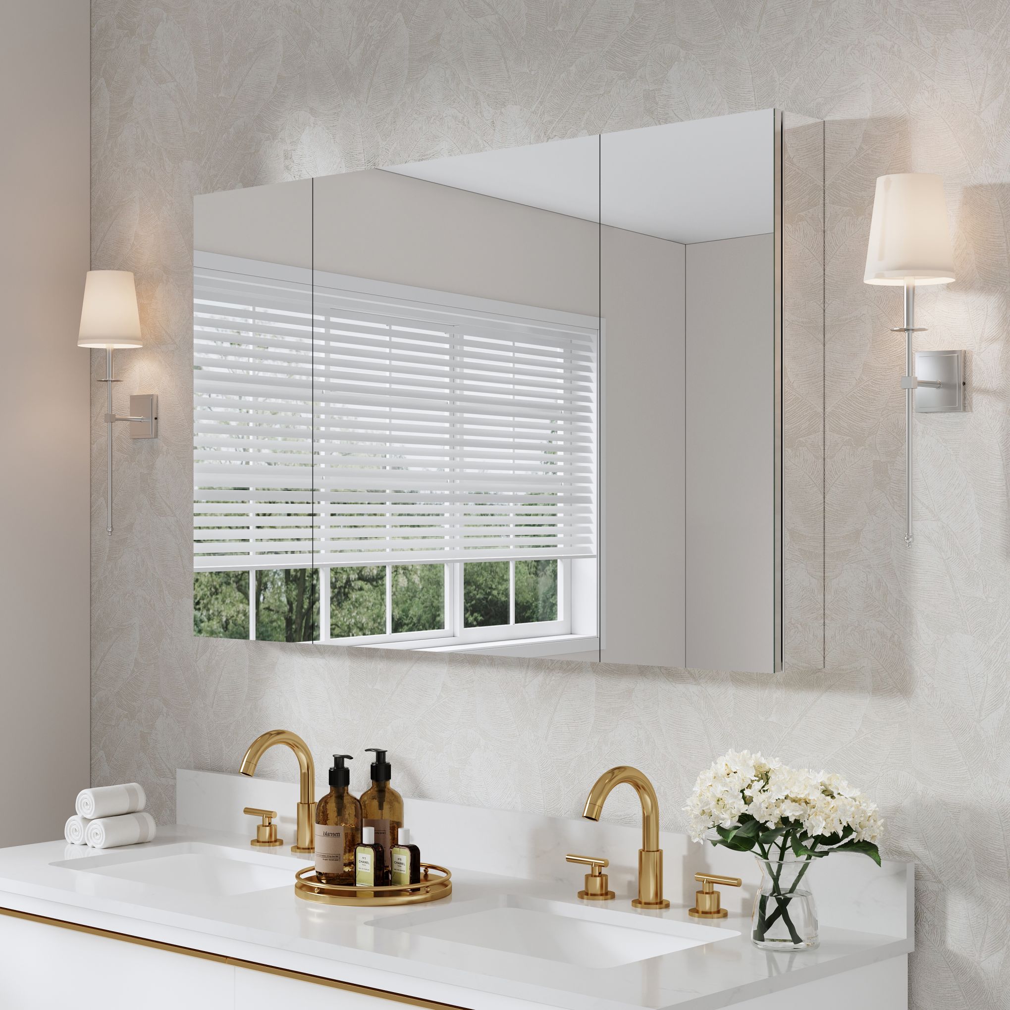 WELLFOR ROSA122412LRR Bathroom-Medicine-Cabinets - View #8