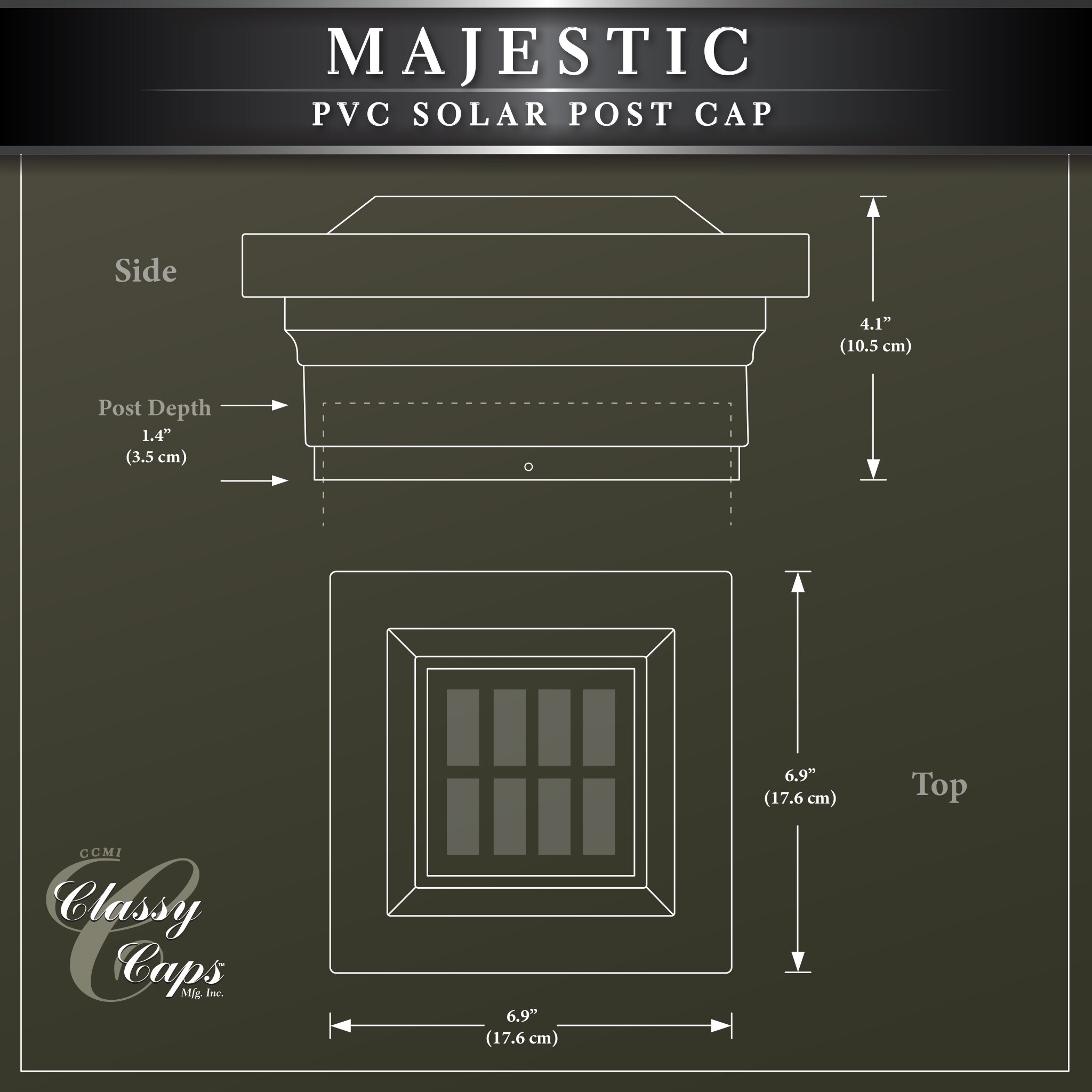 Classy Caps SL075W Deck-Lights - View #8