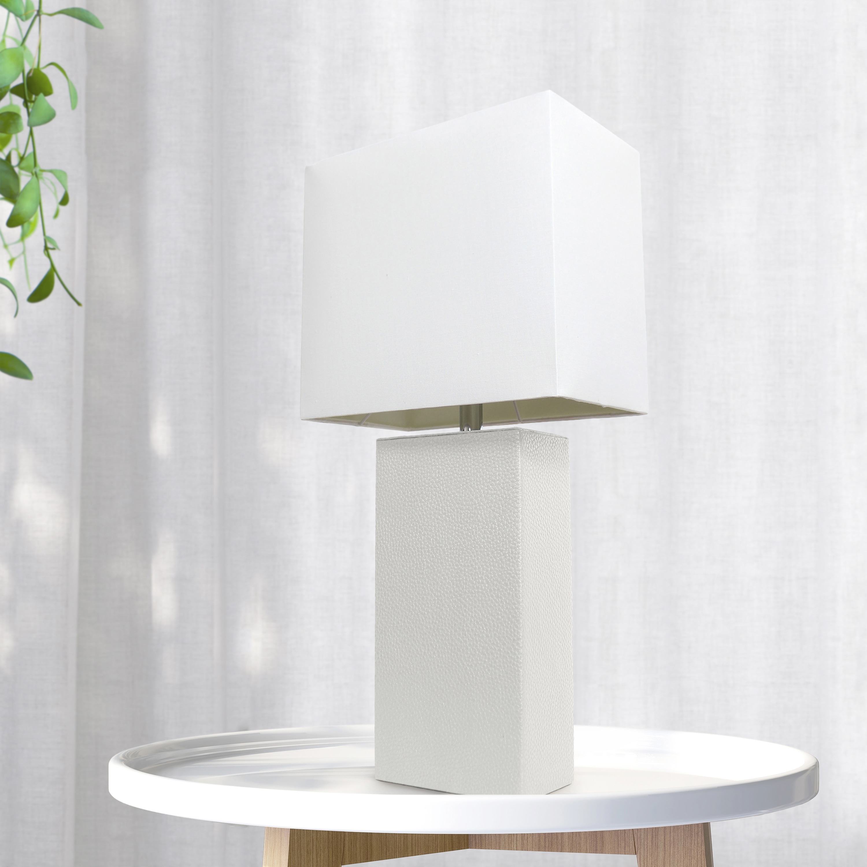 Lalia Home LHT-3008-WH-LB Table-Lamps - View #4