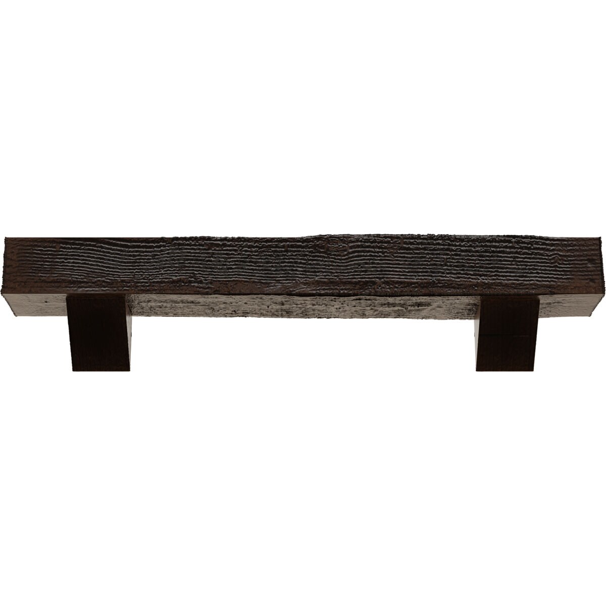 Ekena Millwork MANURS06X06X84BKZD Mantel-Shelves - View #2