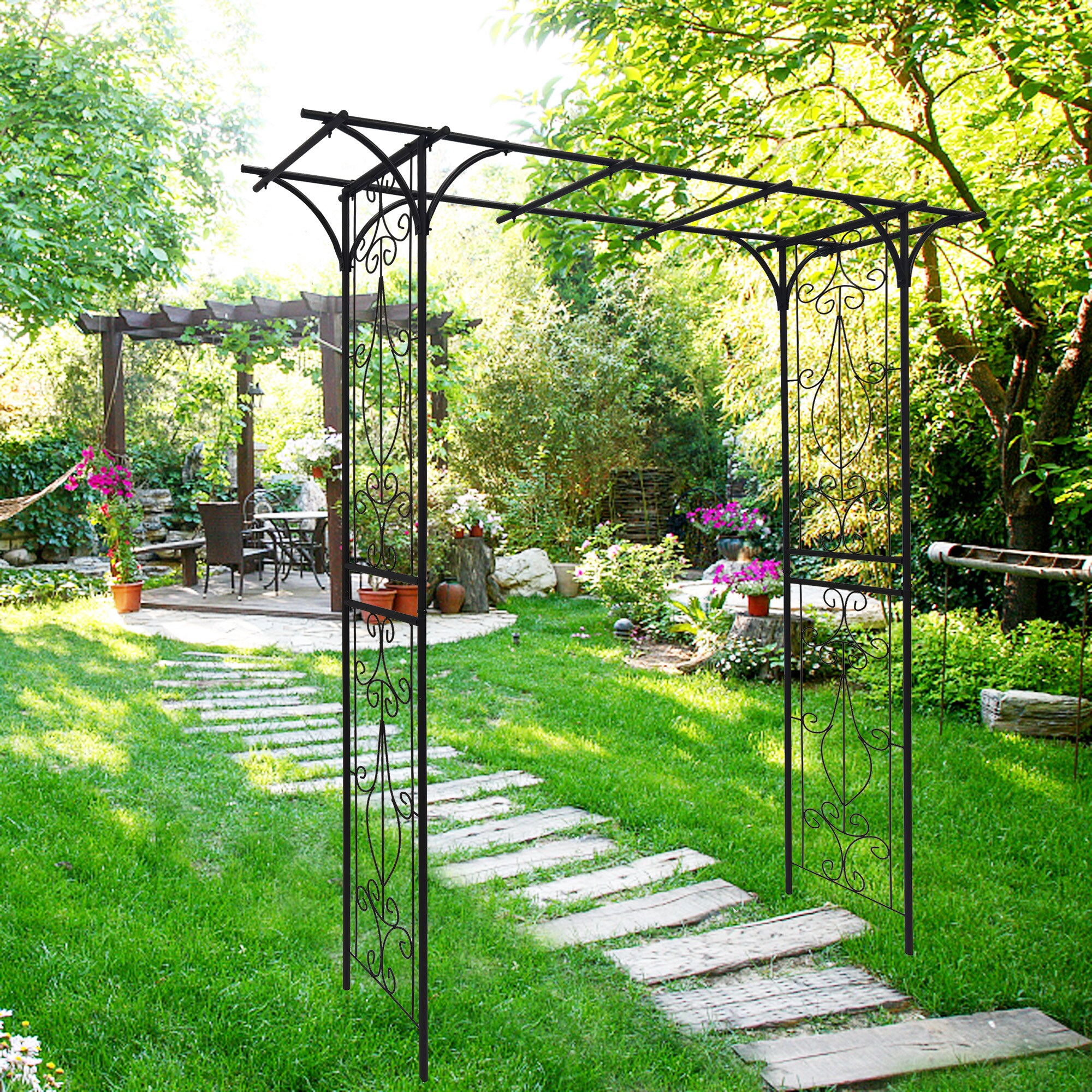 WELLFOR ORQ-691BK Arbor-Trellis-Accessories - View #2