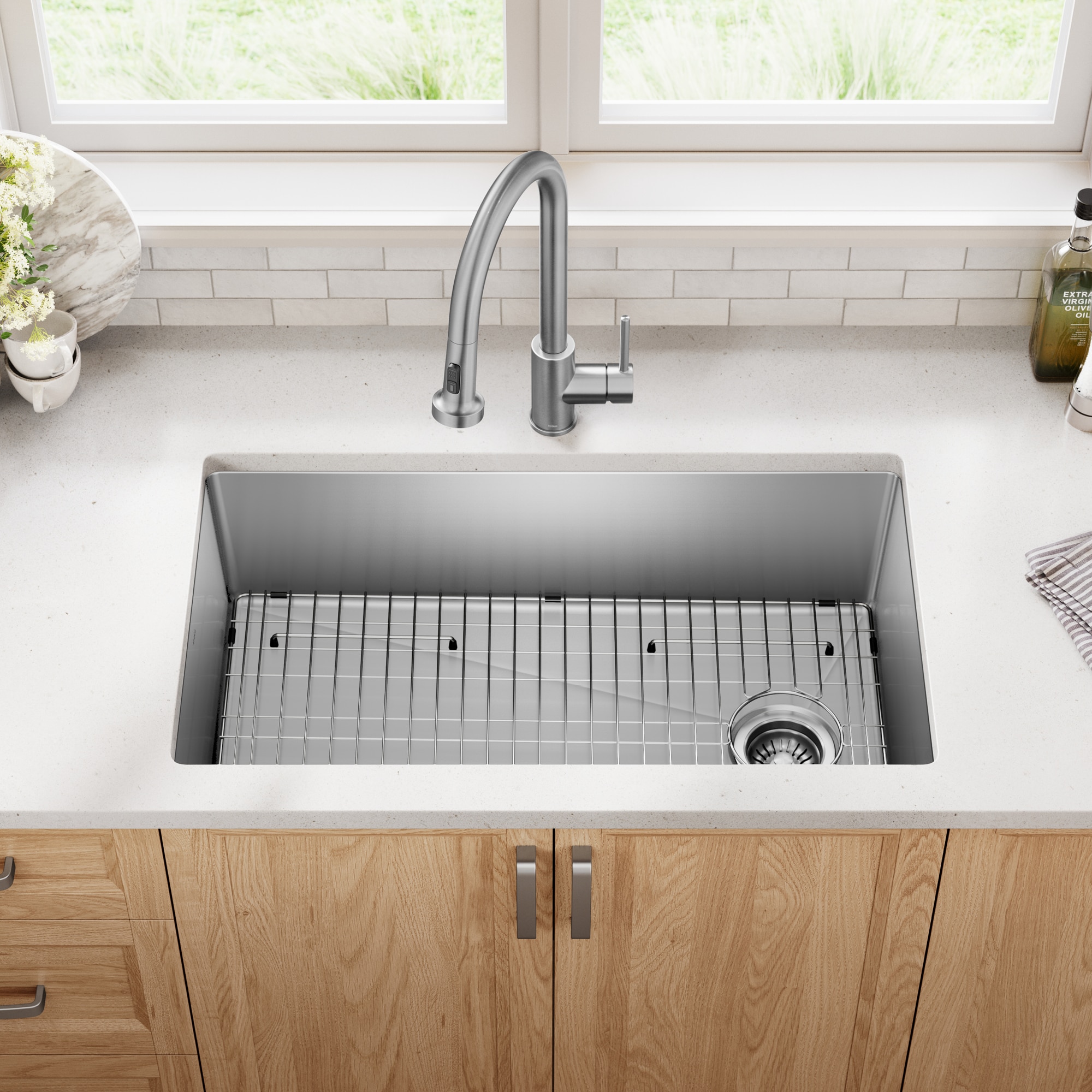 Kraus KHU640-33 Kitchen-Sinks - View #3