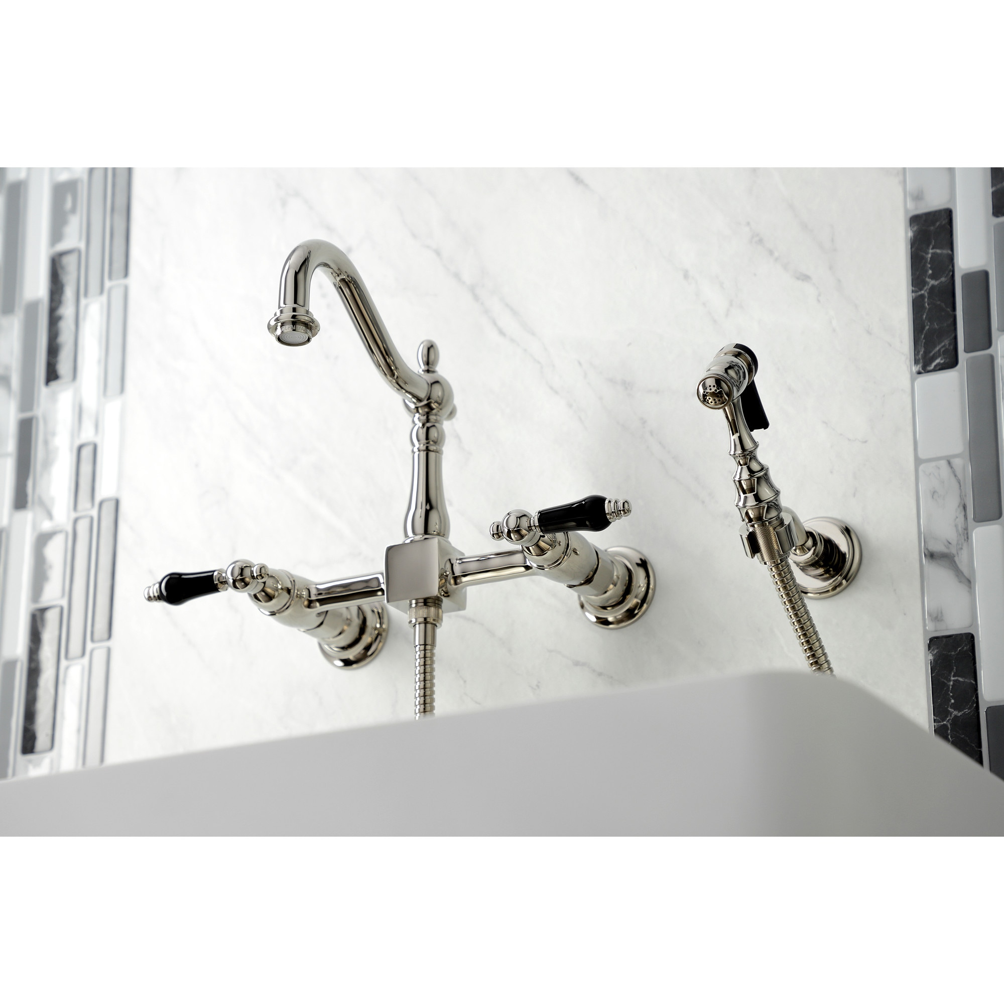 Kingston Brass WLKS1266PKLBS Kitchen-Faucets - View #4