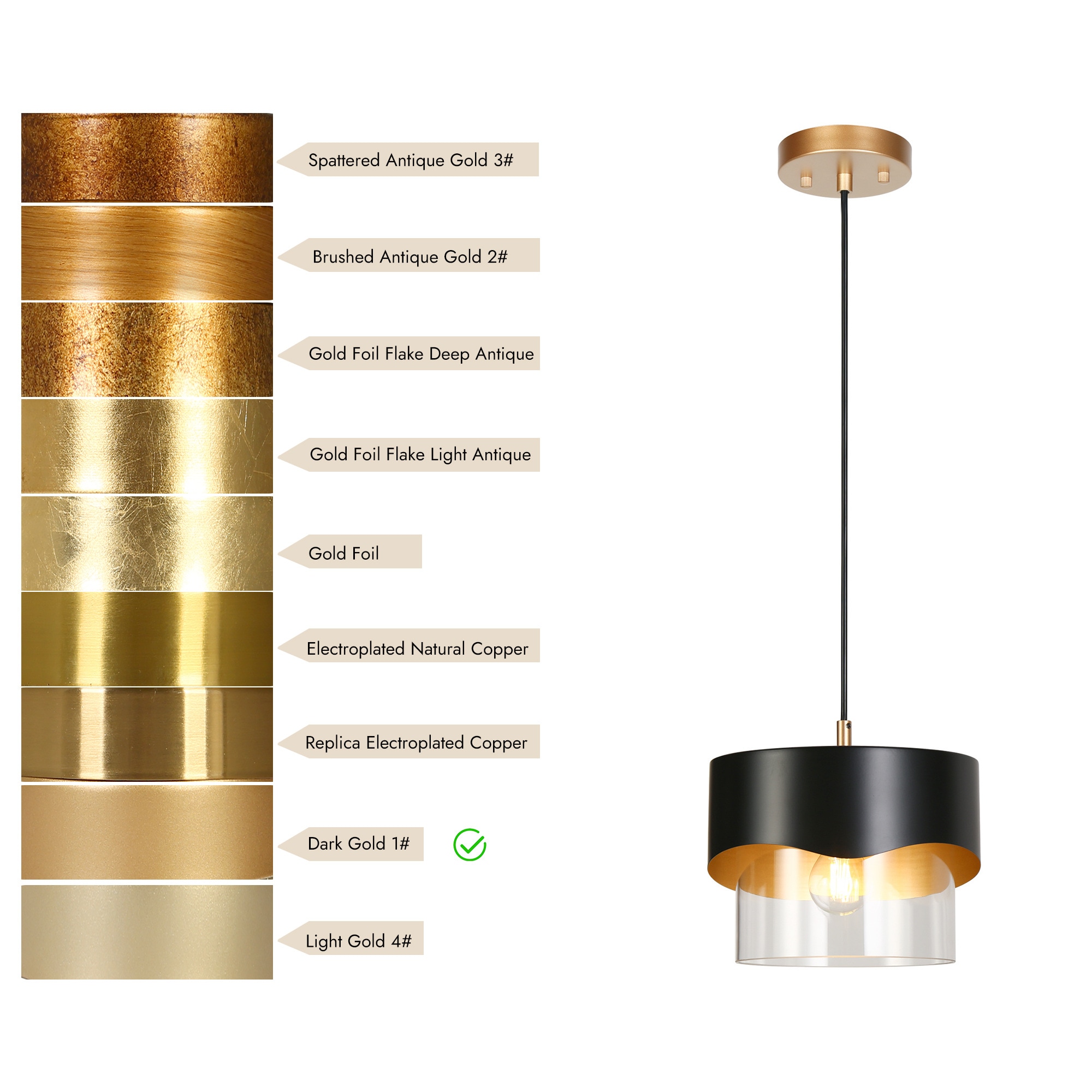 ZEVNI L3VJ7NVEW5304SH9 Pendant-Lights - View #5