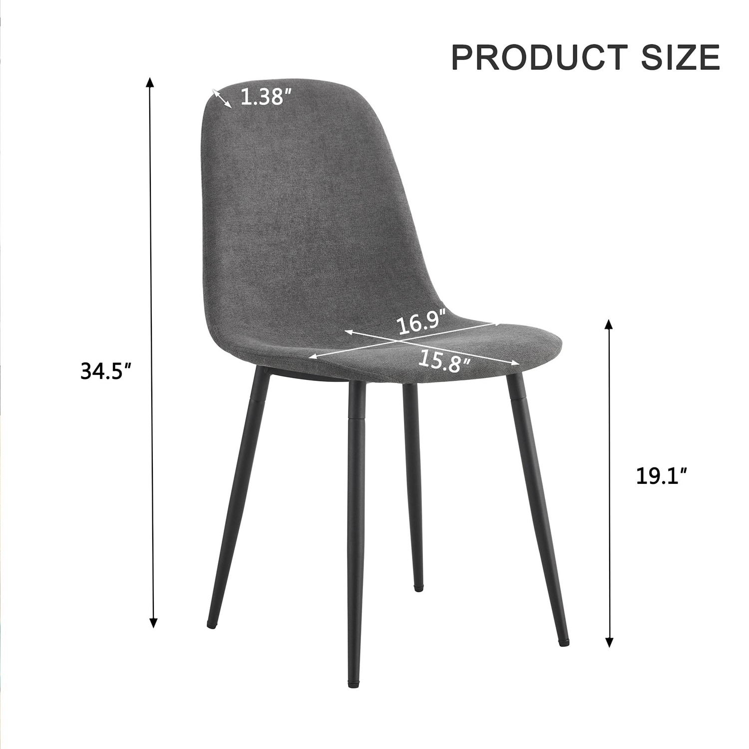 SINOFURN SYA290009YL Dining-Chairs - View #17