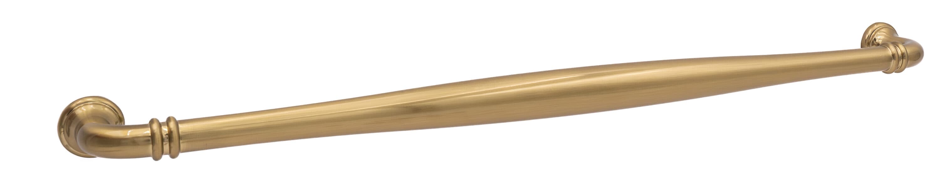 Sumner Street Home Hardware Paris 14-in , 356mm Center to Center Satin Brass Cylindrical Bar For Use on Appliances Drawer Pulls #RL006009