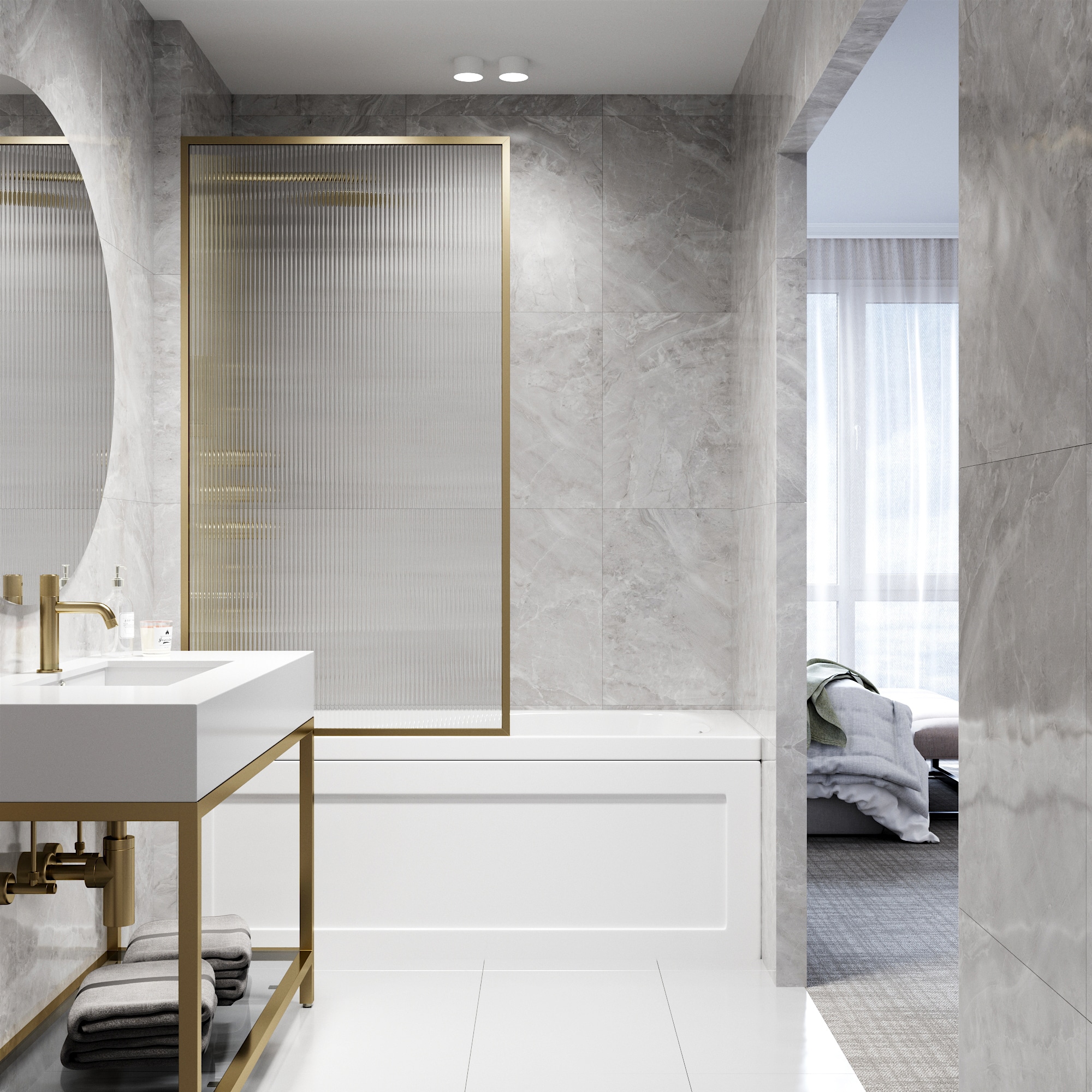 VIGO VG6077MGFL3462 Bathtub-Doors - View #6