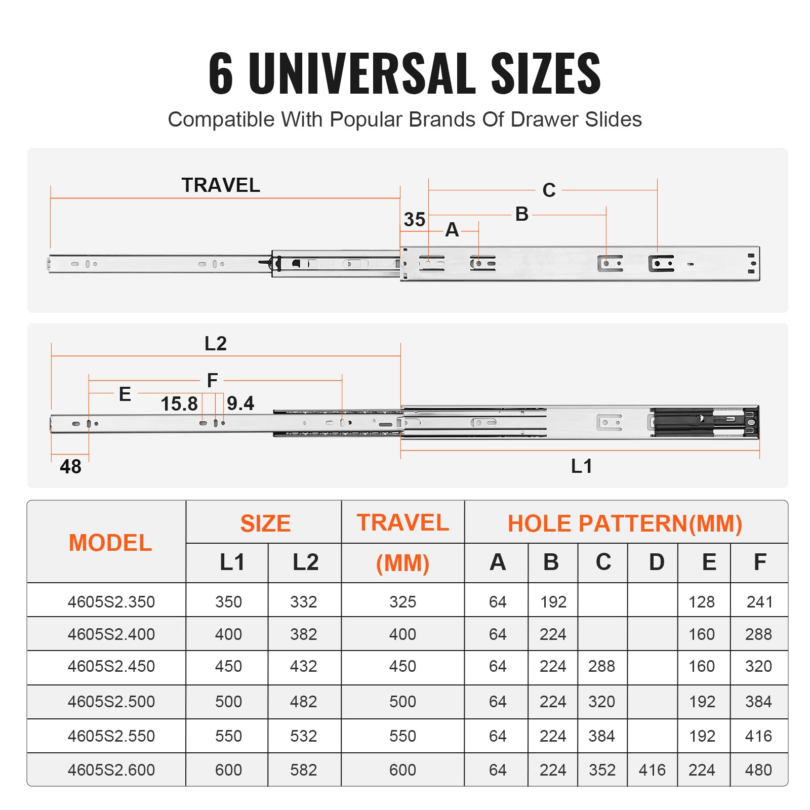 SVOPES SVOPESCZCJCTD08060V0 Drawer-Slides - View #6