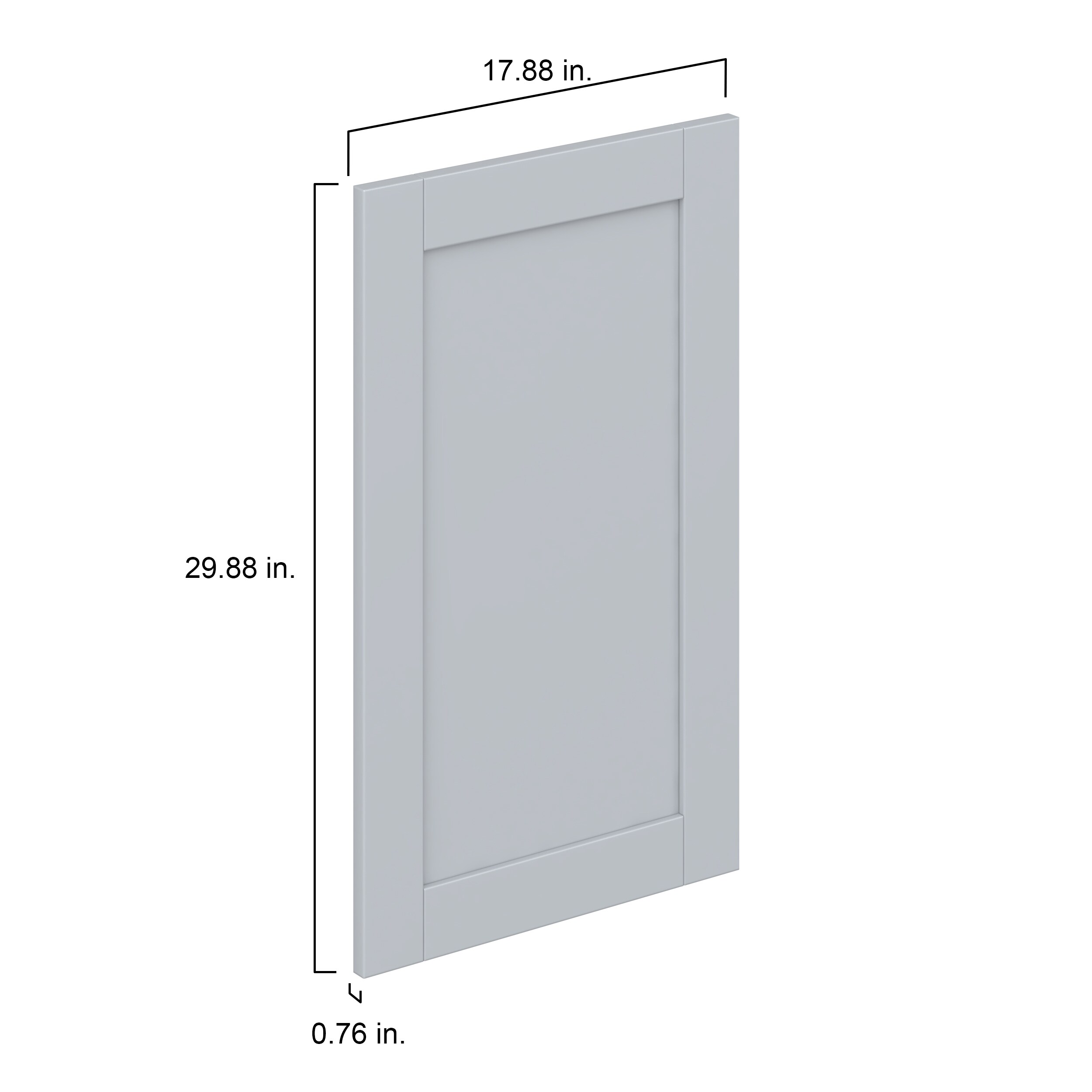 Hugo&Borg DSDR1830-CH Kitchen-Cabinet-Doors - View #4