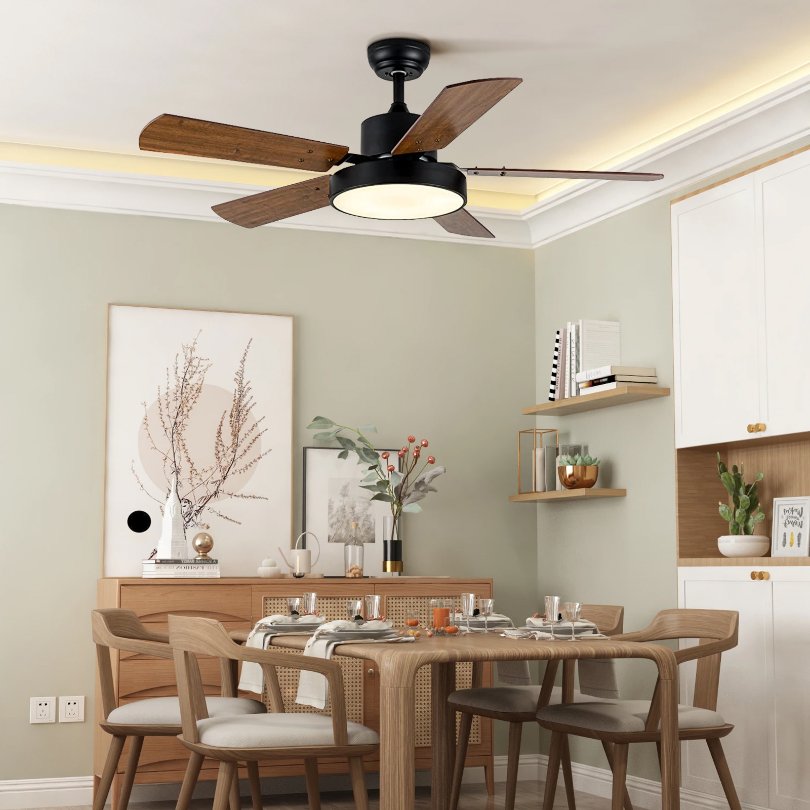 Flynama W1134-44WOODBLADES5 Ceiling-Fans - View #10