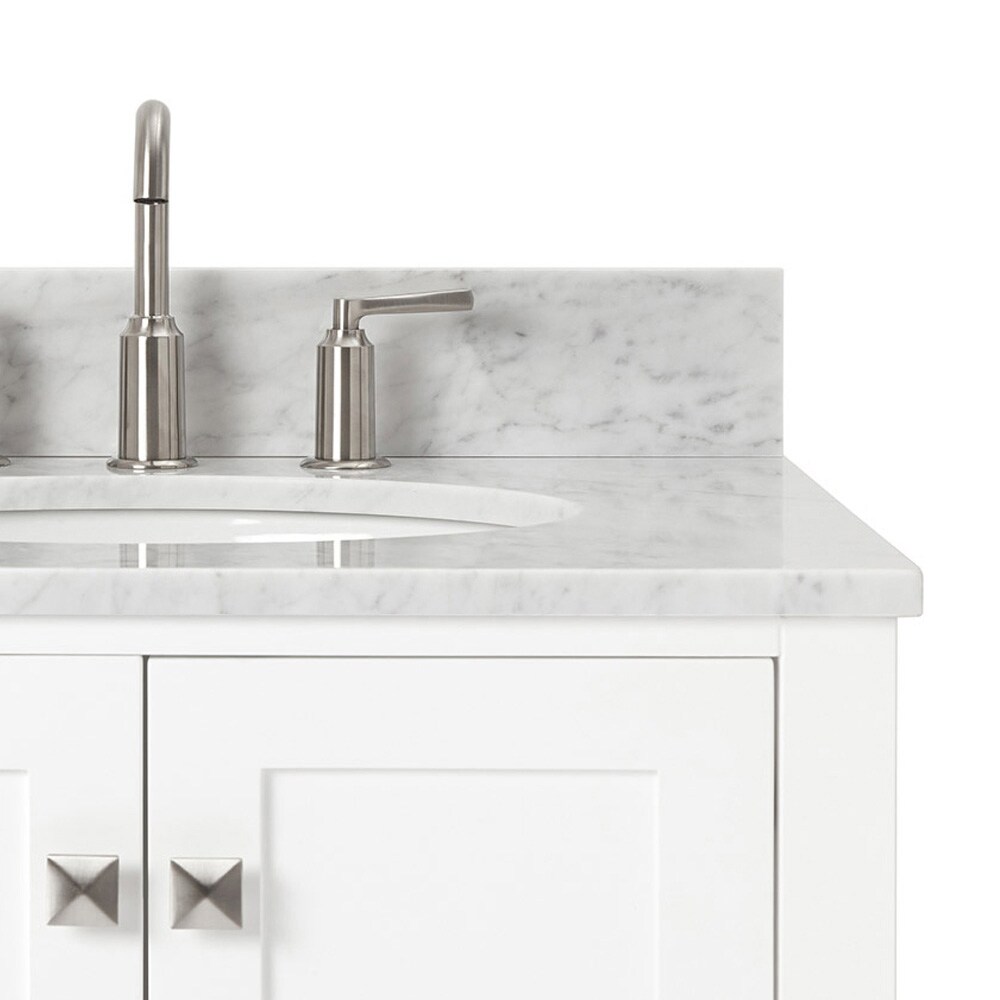 ARIEL A037SRCW2OVOWHT Bath-Vanity-Combo - View #9