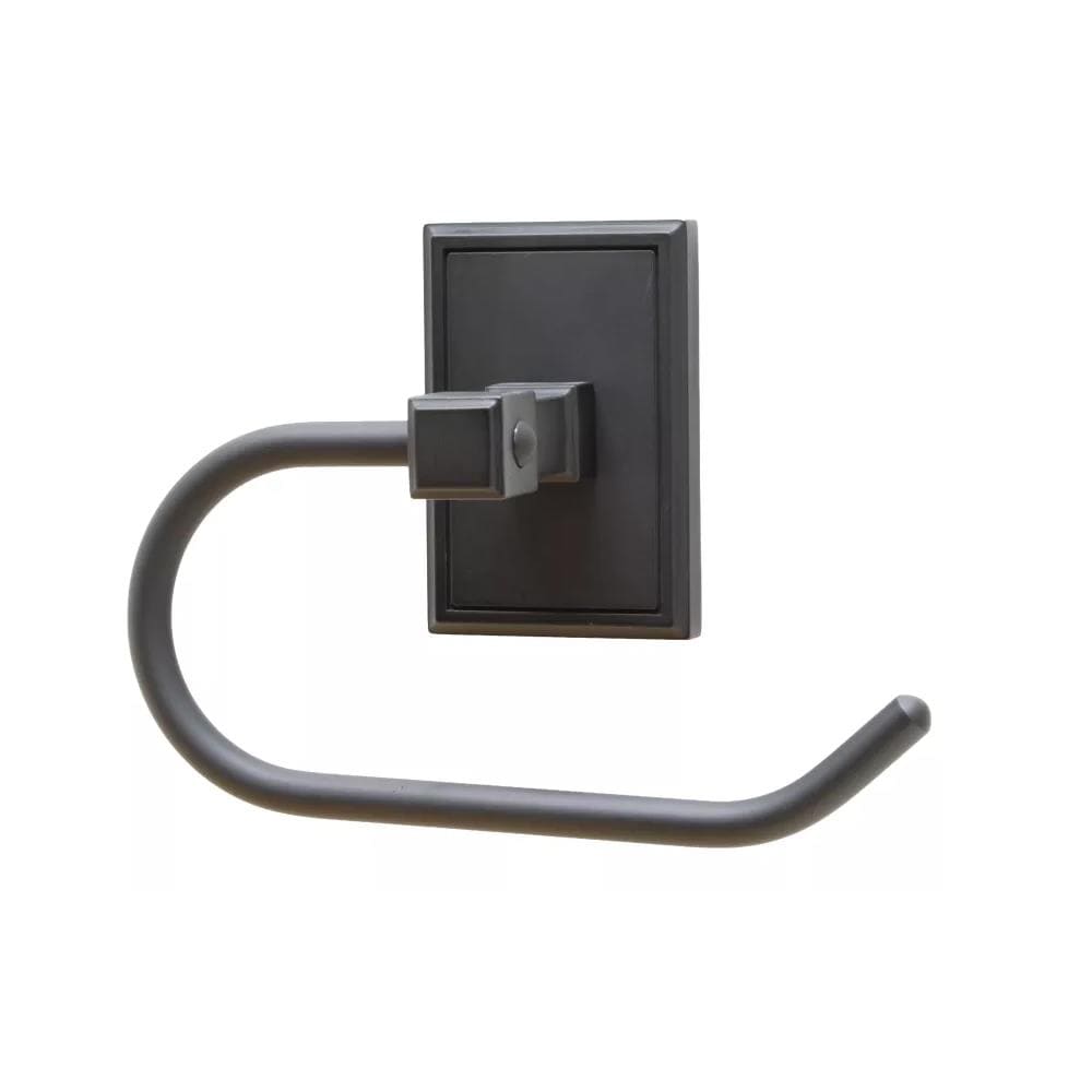 Residential Essentials Hamilton Black Wall Mount Single Post Toilet ...