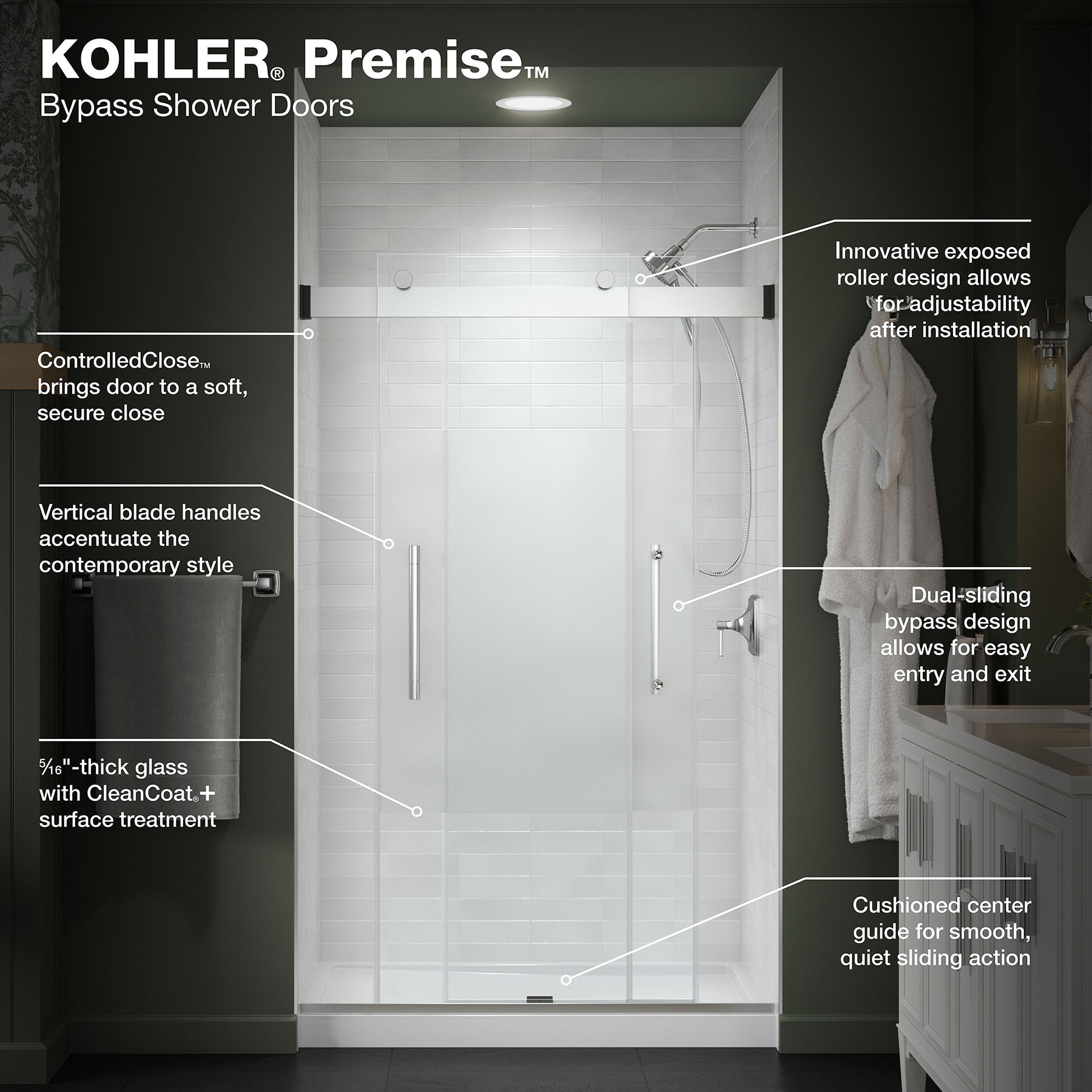 KOHLER 702475-8G81-SHP Shower-Doors - View #6