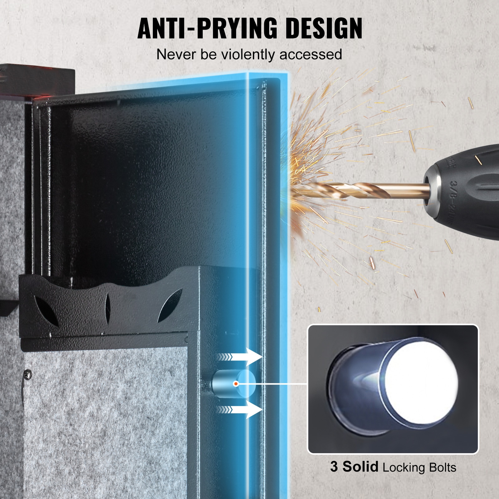 VEVOR ZQJBDSXZZWYC56KNLV0 Gun-Safes - View #6